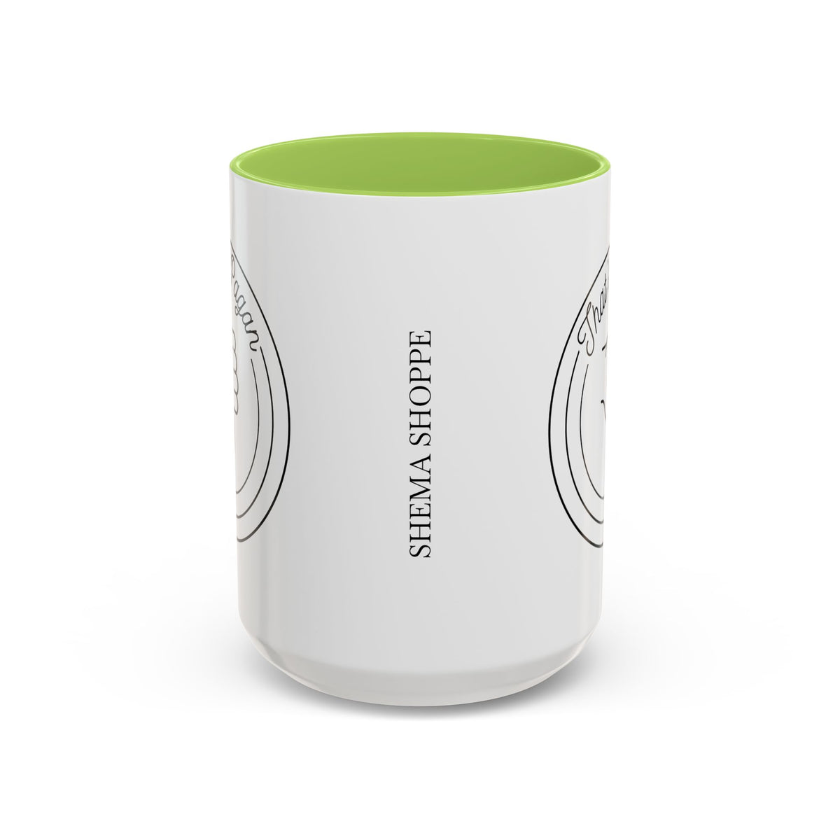 That's Pagan Thumbs Down Accent Coffee Mug