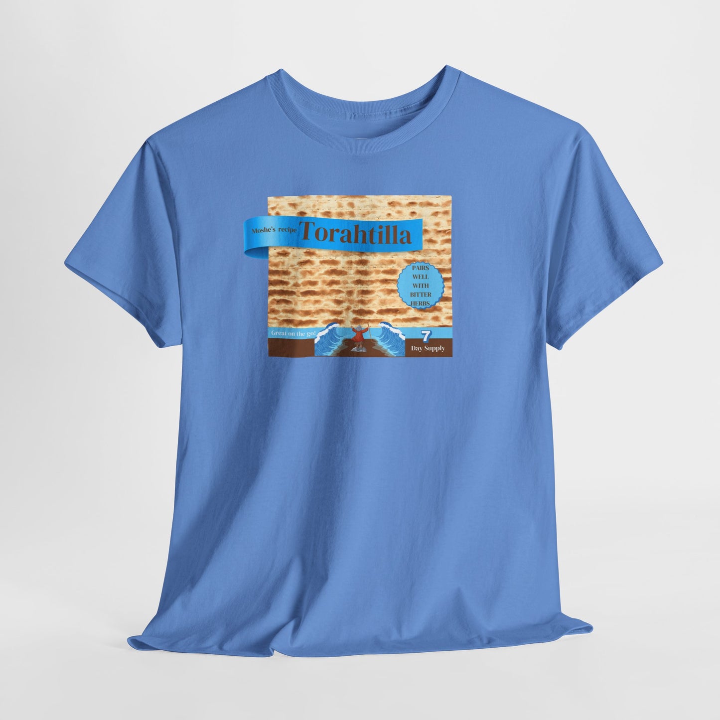 Passover Matzo Unisex Tee - Moshe's Recipe Torahtillas Cotton Funny Shirt