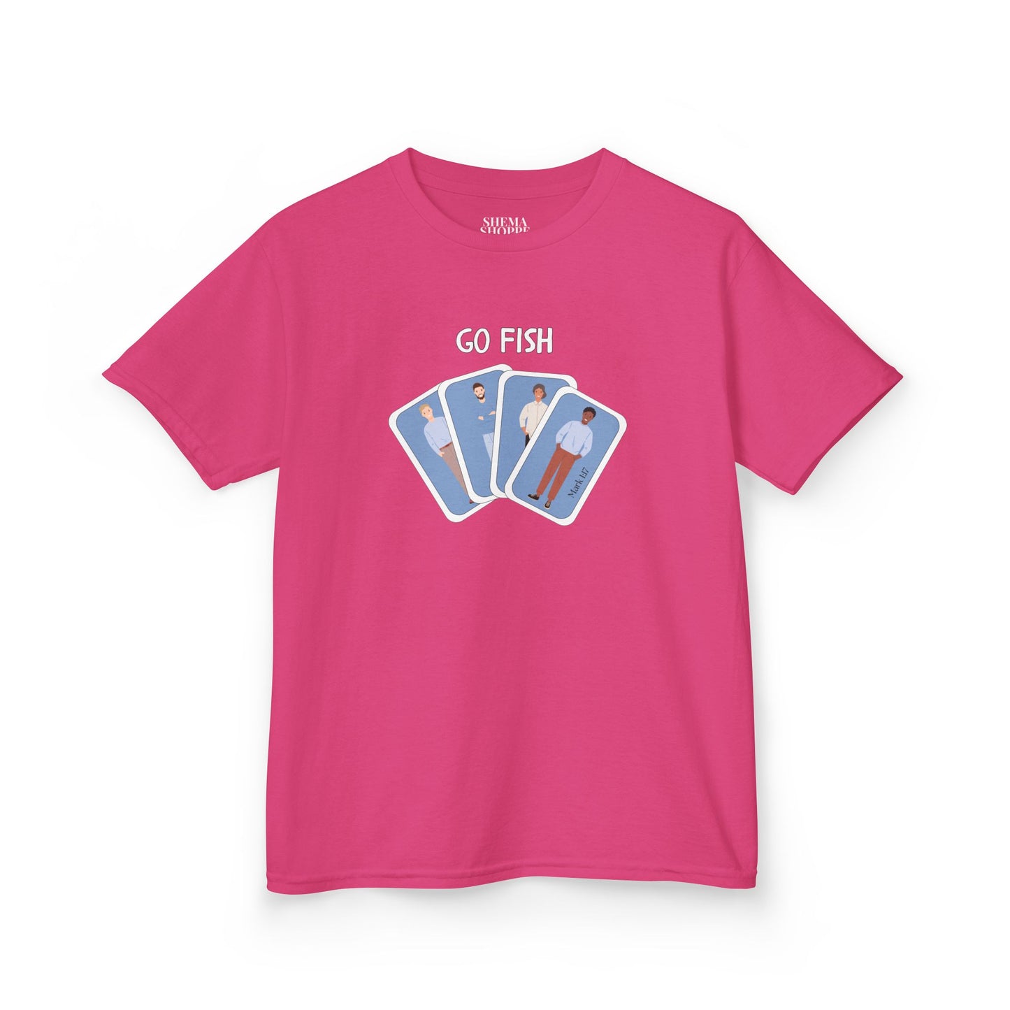 Fishers of Men Go Fish Bible Verse Kid's Cotton T-shirt