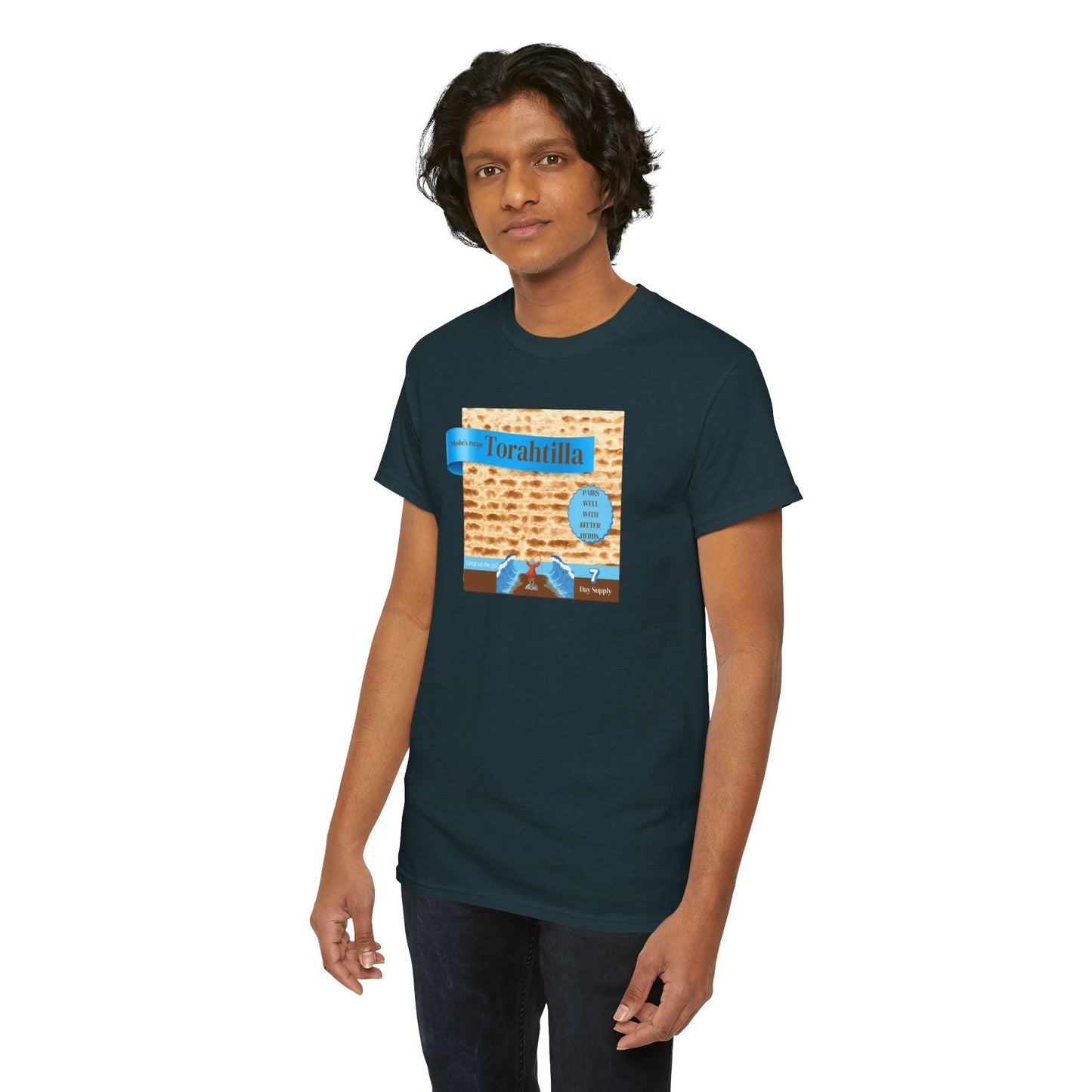 Passover Matzo Unisex Tee - Moshe's Recipe Torahtillas Cotton Funny Shirt