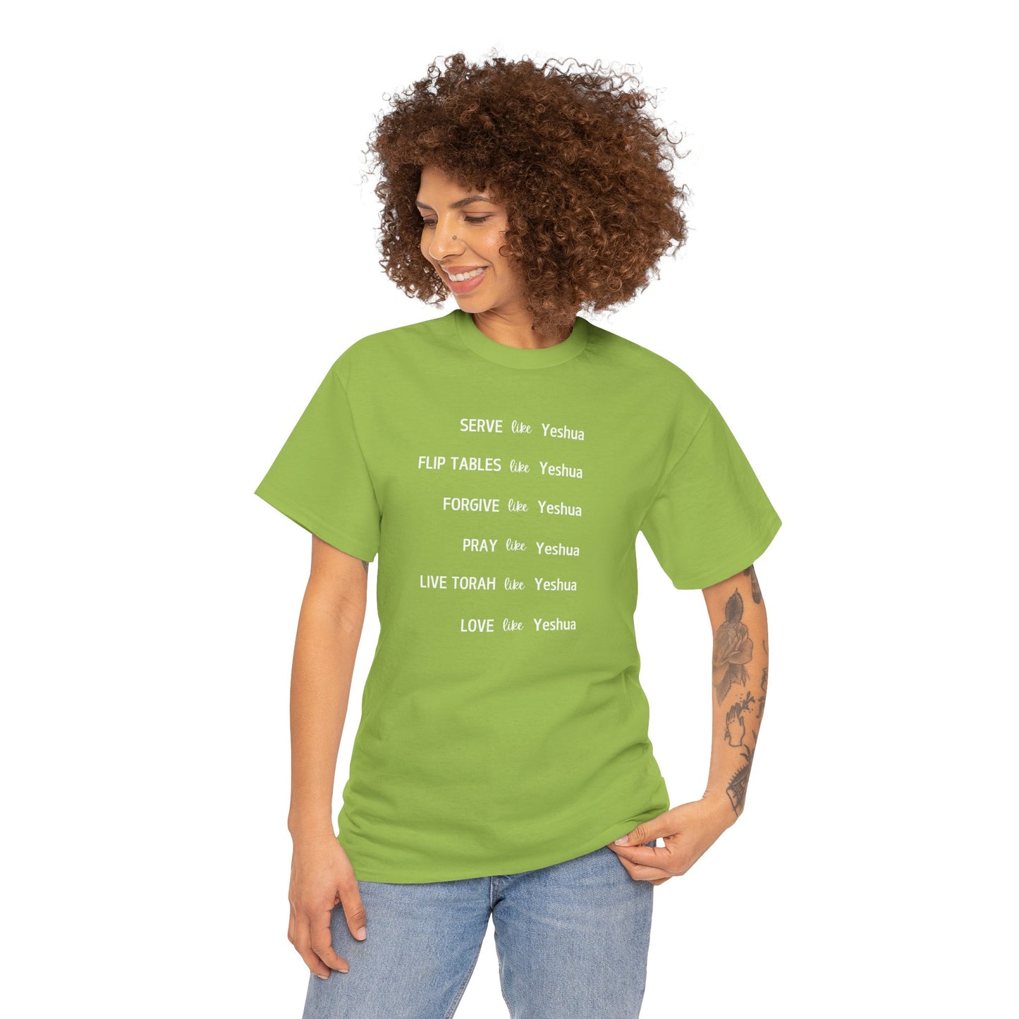 Inspired by Yeshua - Unisex Heavy Cotton Tee
