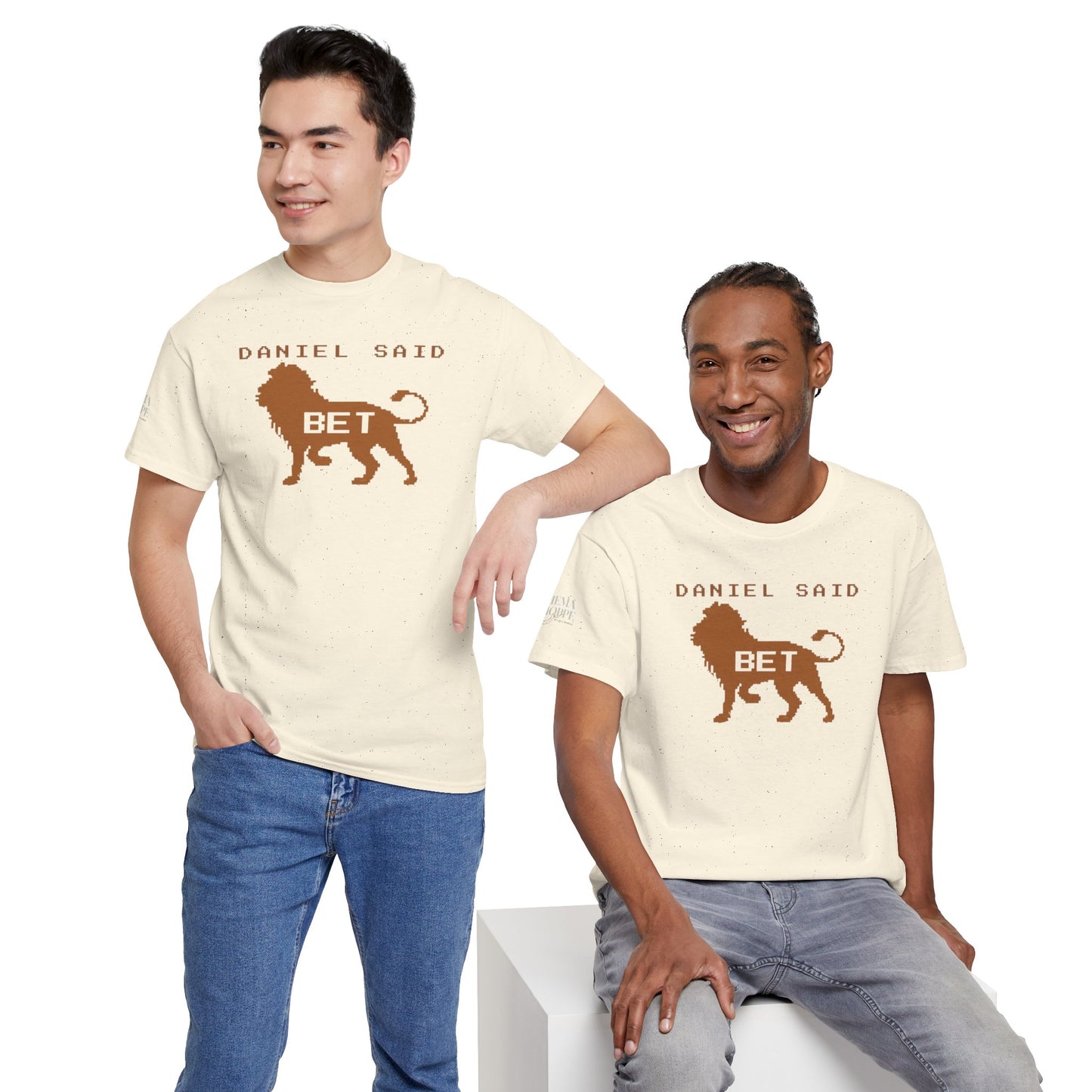 'Daniel Said Bet' Graphic Lion Tee Hebrew Hahas