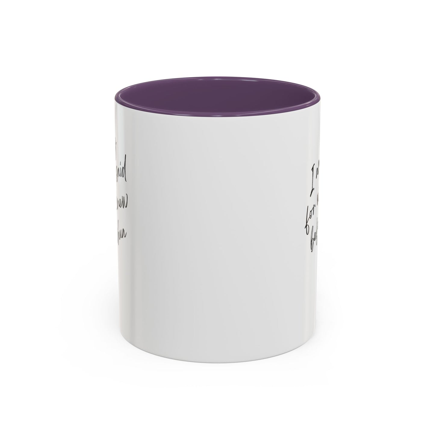 I'm Sorry (Yahushua) Accent Coffee Mug (11, 15oz)
