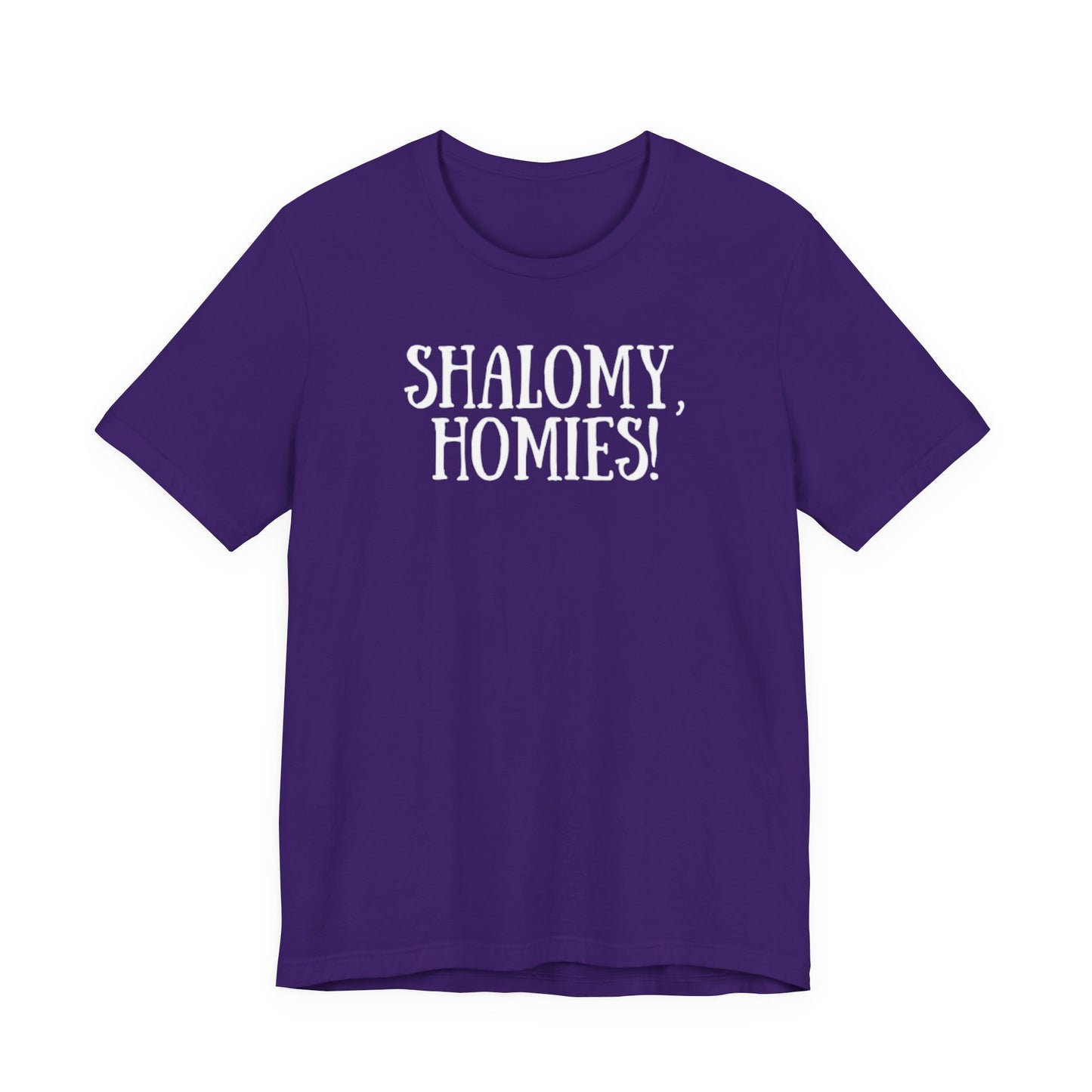 Shalomy Homies Tee - Funny Torah Obervant Greeting T-Shirt (Canada)