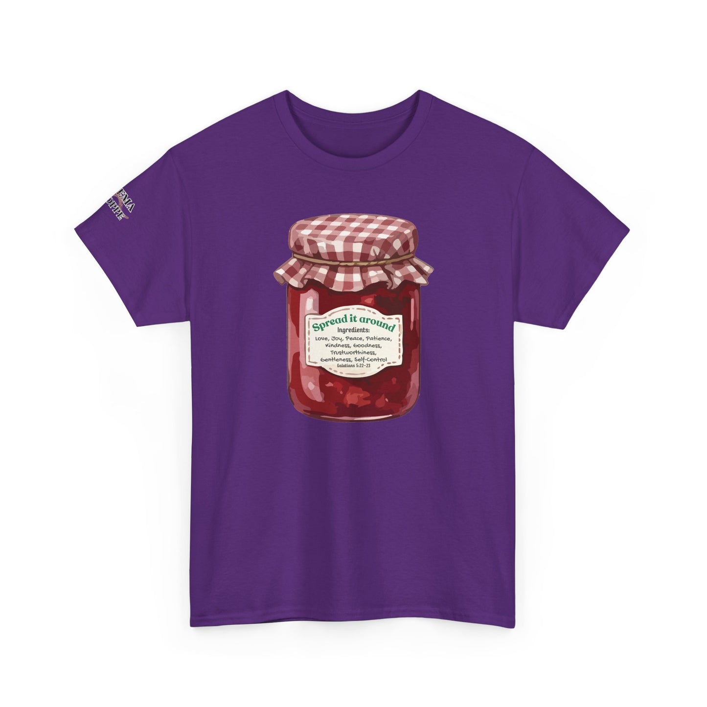Fruit Of The Spirit Graphic Tee — Vintage Preserves "Spread it Around" T‑Shirt Galations