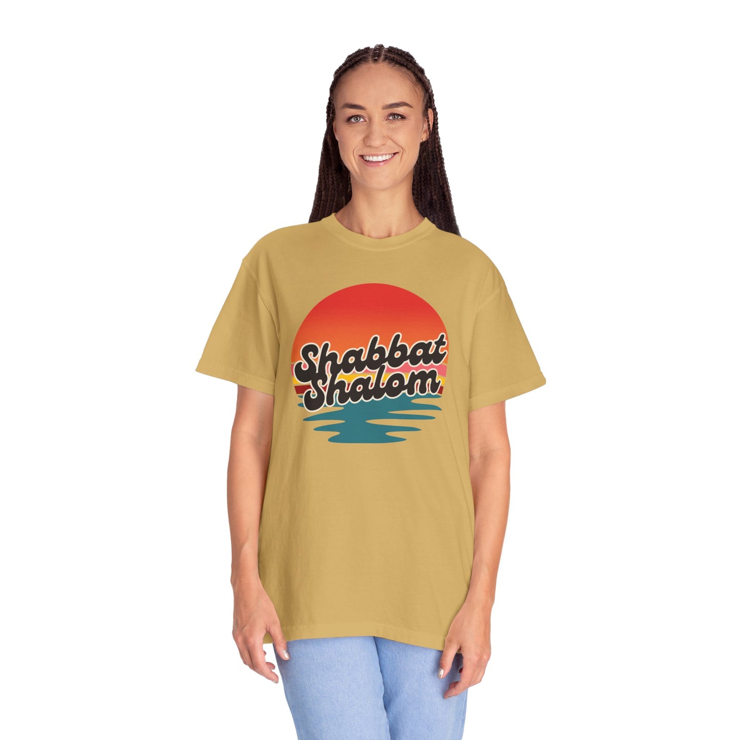 Sunset Shabbat Shalom T-shirt