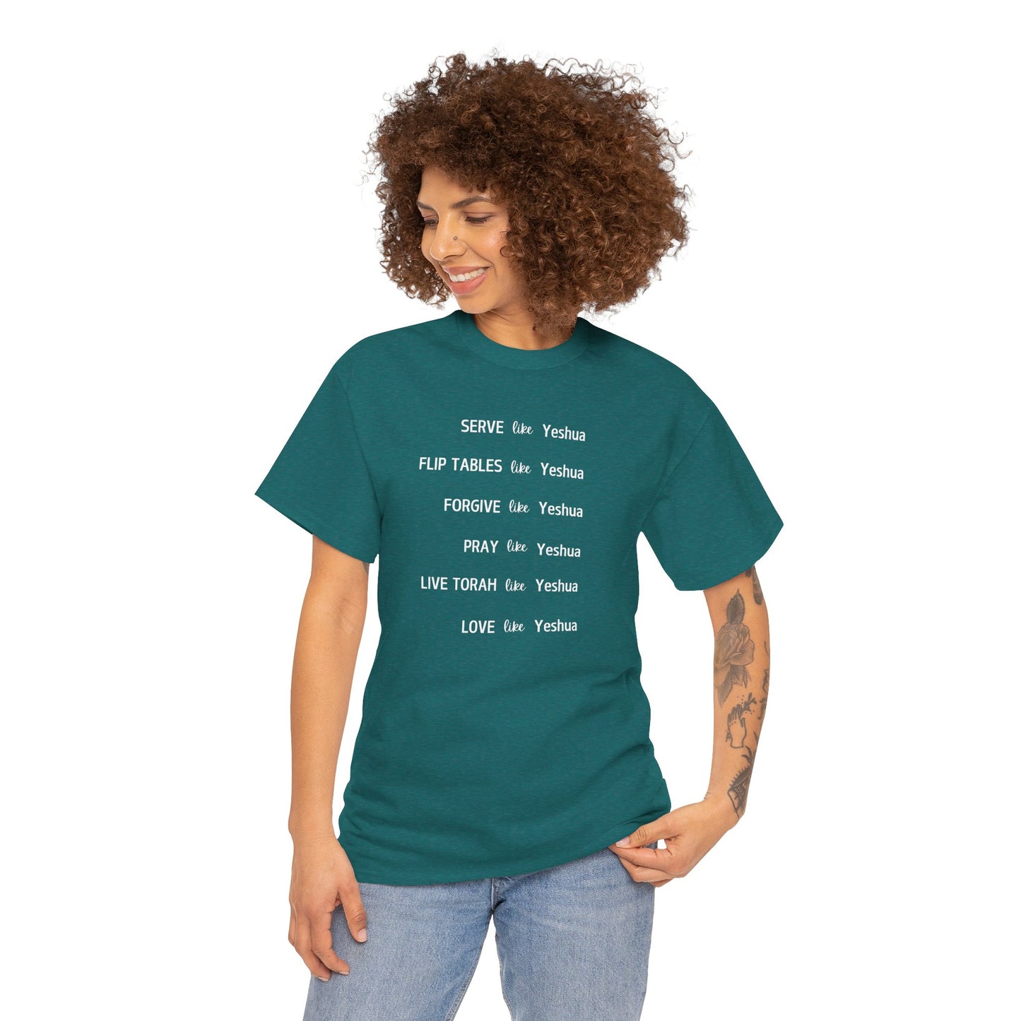 Inspired by Yeshua - Unisex Heavy Cotton Tee