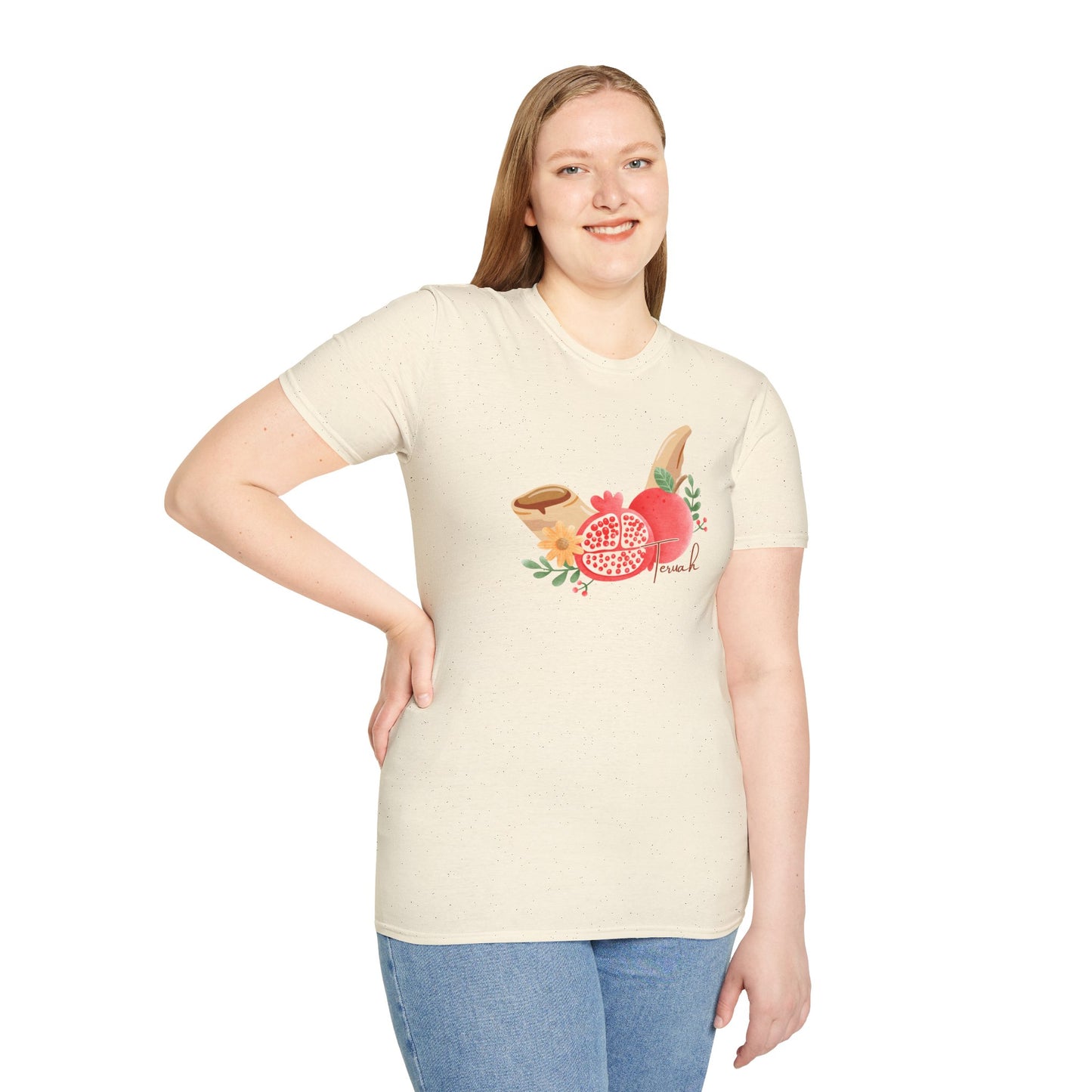 Yom Teruah Softstyle T-Shirt - Biblical Feast of Trumpets Design