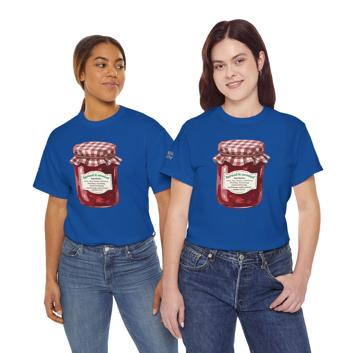 Fruit Of The Spirit Graphic Tee — Vintage Preserves "Spread it Around" T‑Shirt Galations