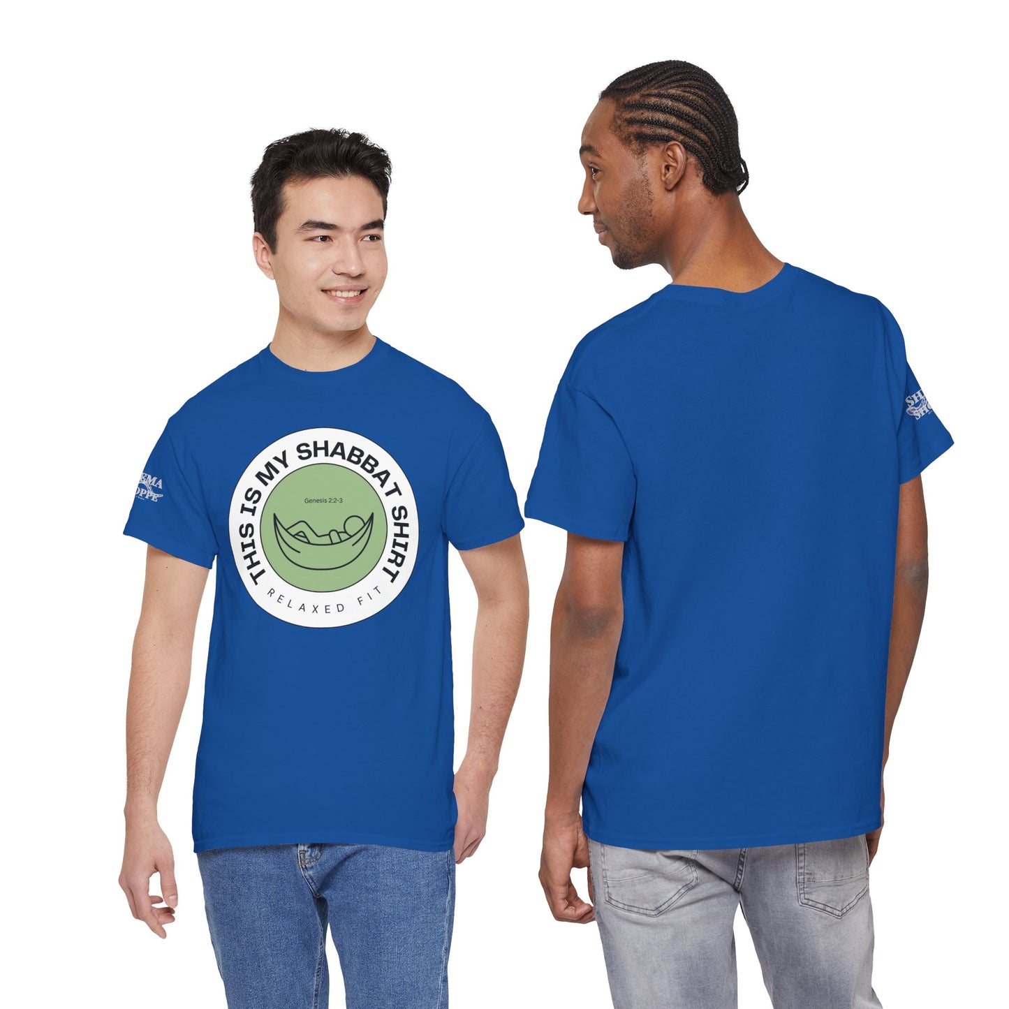 This Is My Shabbat Shirt — Chilling Out Is a Commandment Hammock Sabbath Cotton Tee