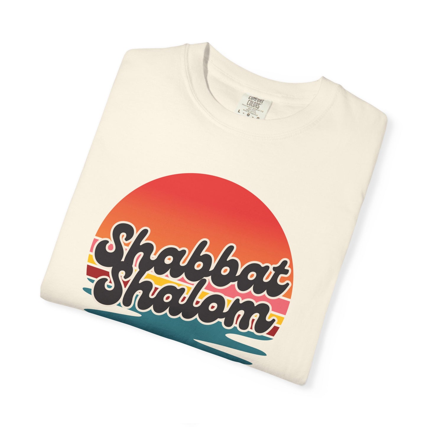 Sunset Shabbat Shalom T-shirt