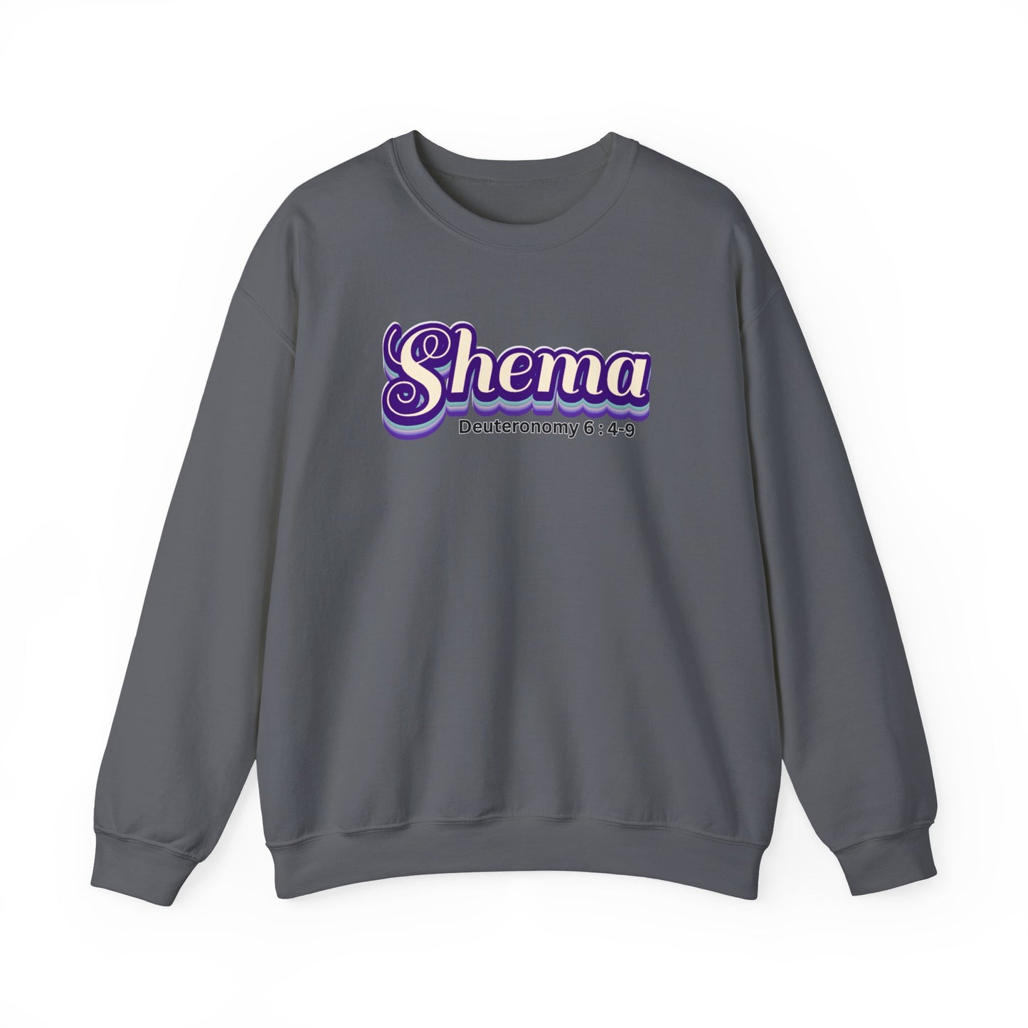 Retro Shema Unisex Heavy Blend™ Crewneck Sweatshirt