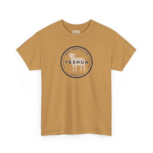 Yeshua 'Way, Truth, Life' Heavy Cotton Graphic Tee