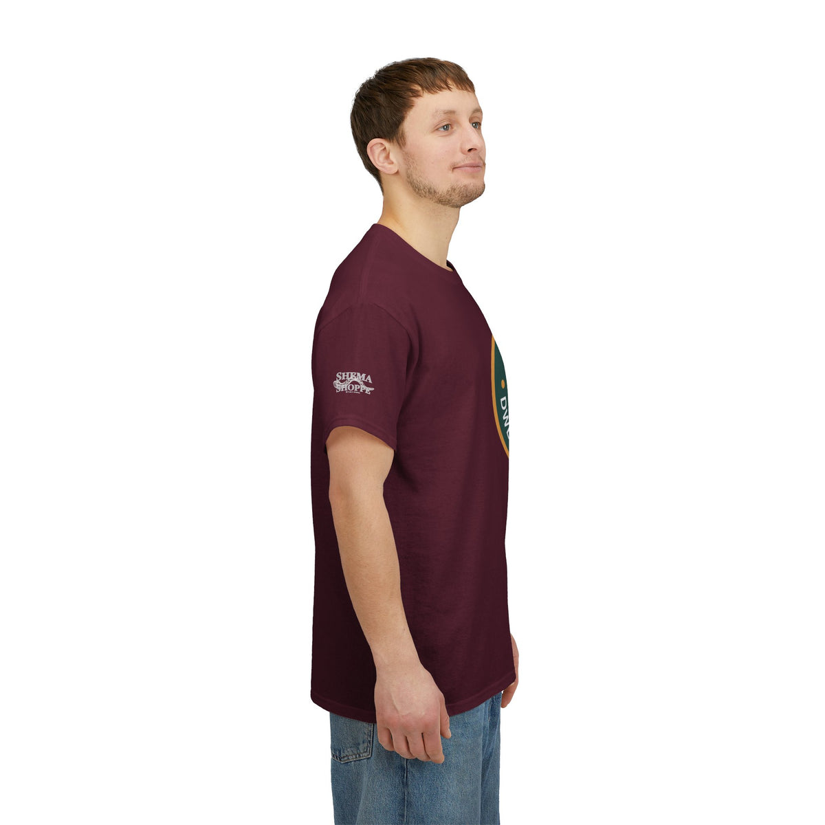 Sukkot Camping Tee — “Dwell With Yeshua” Biblical Feast T‑Shirt