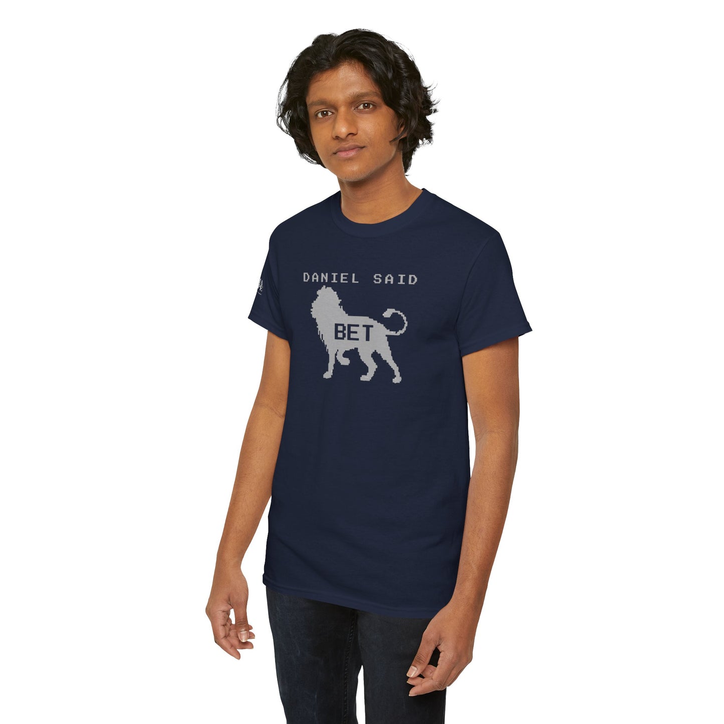 'Daniel Said Bet' Graphic Lion Tee Hebrew Hahas