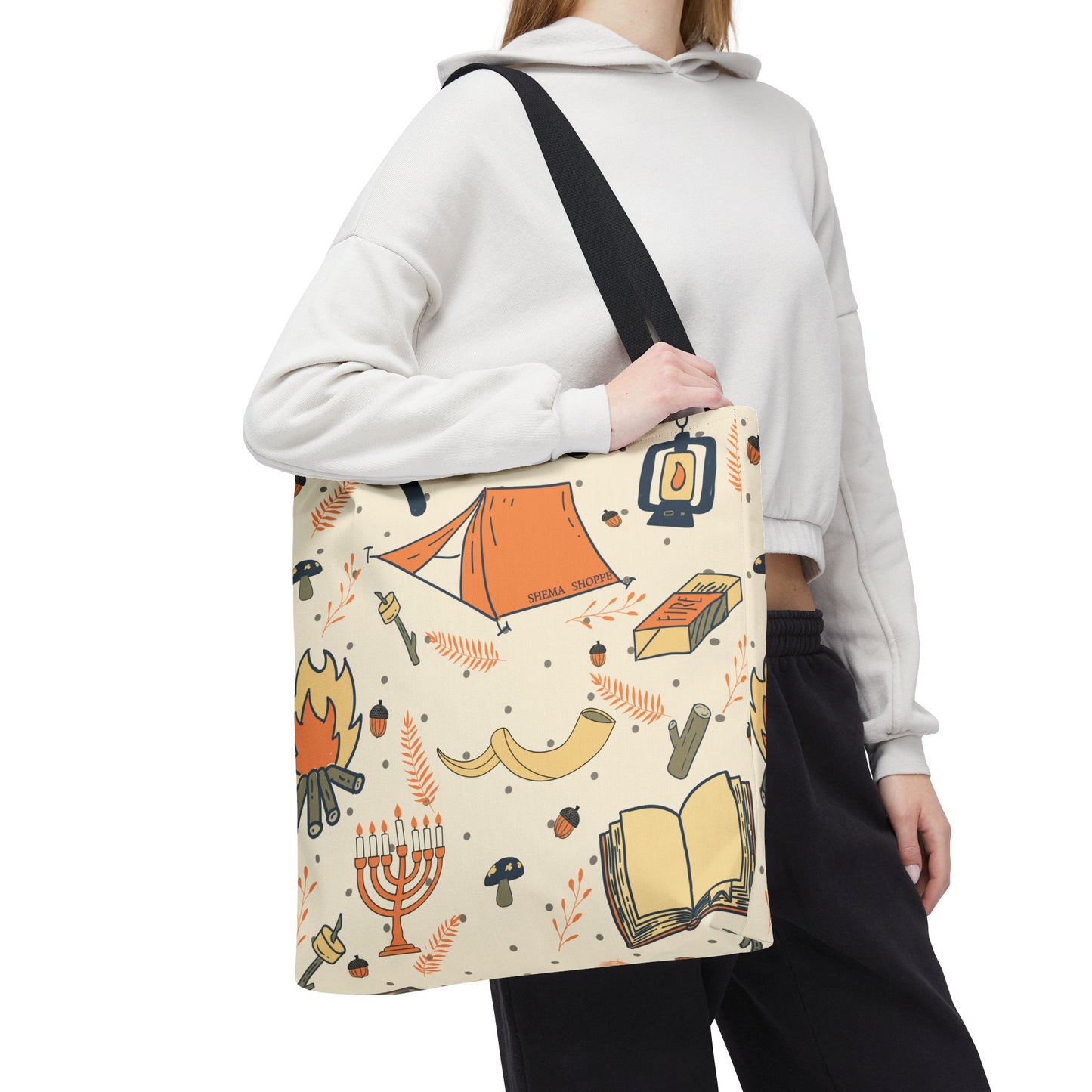 Sukkot Tents Tote Bag (AOP)