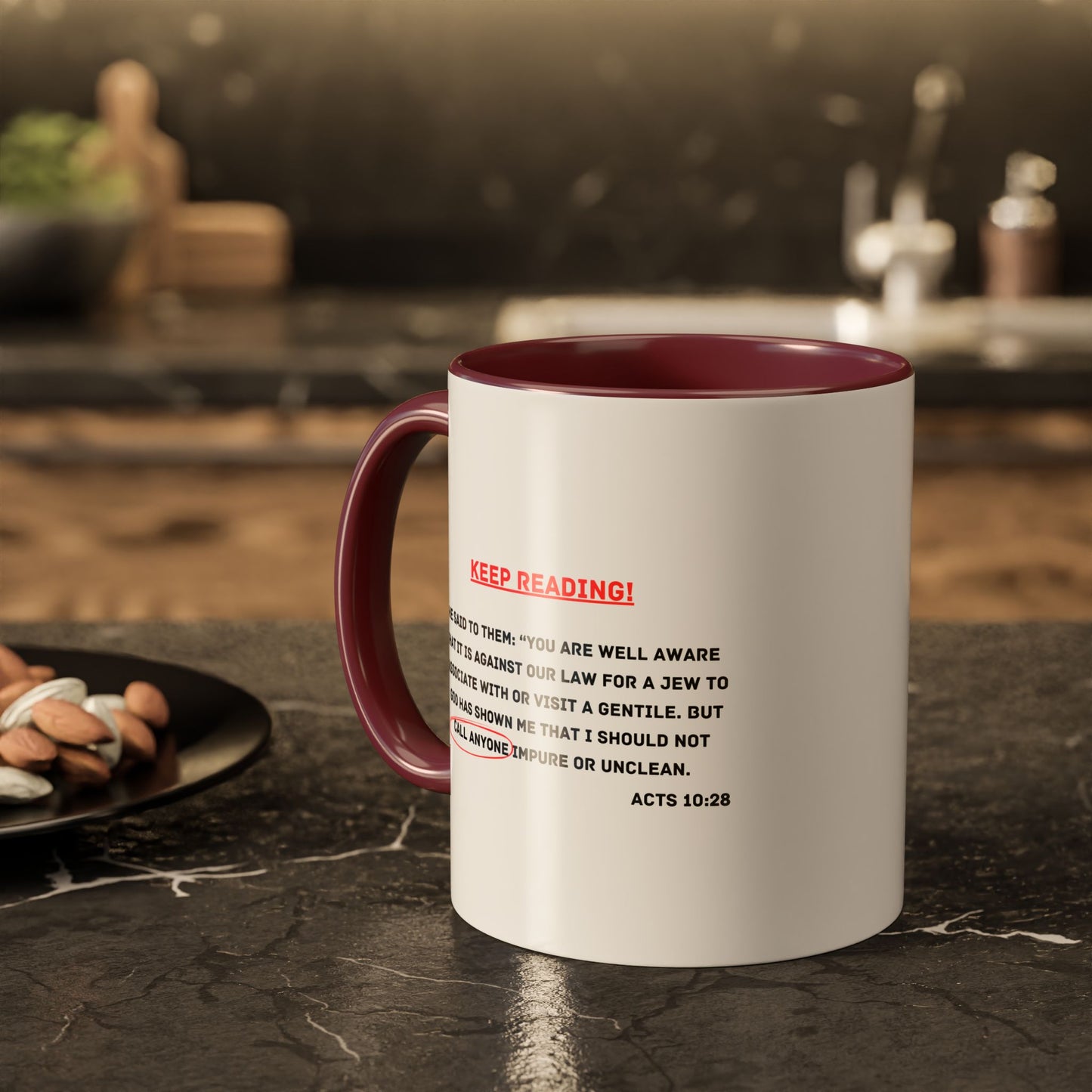 Straight Outta Context Mug, 11oz or 15oz Color Pop