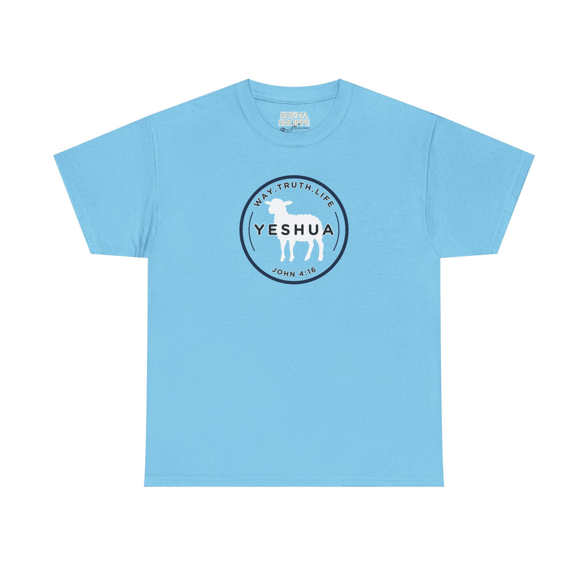 Yeshua 'Way, Truth, Life' Heavy Cotton Graphic Tee