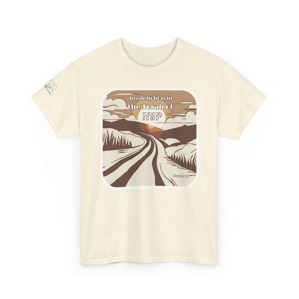 His Delight Vintage Narrow Path Shirt Psalm 1:2