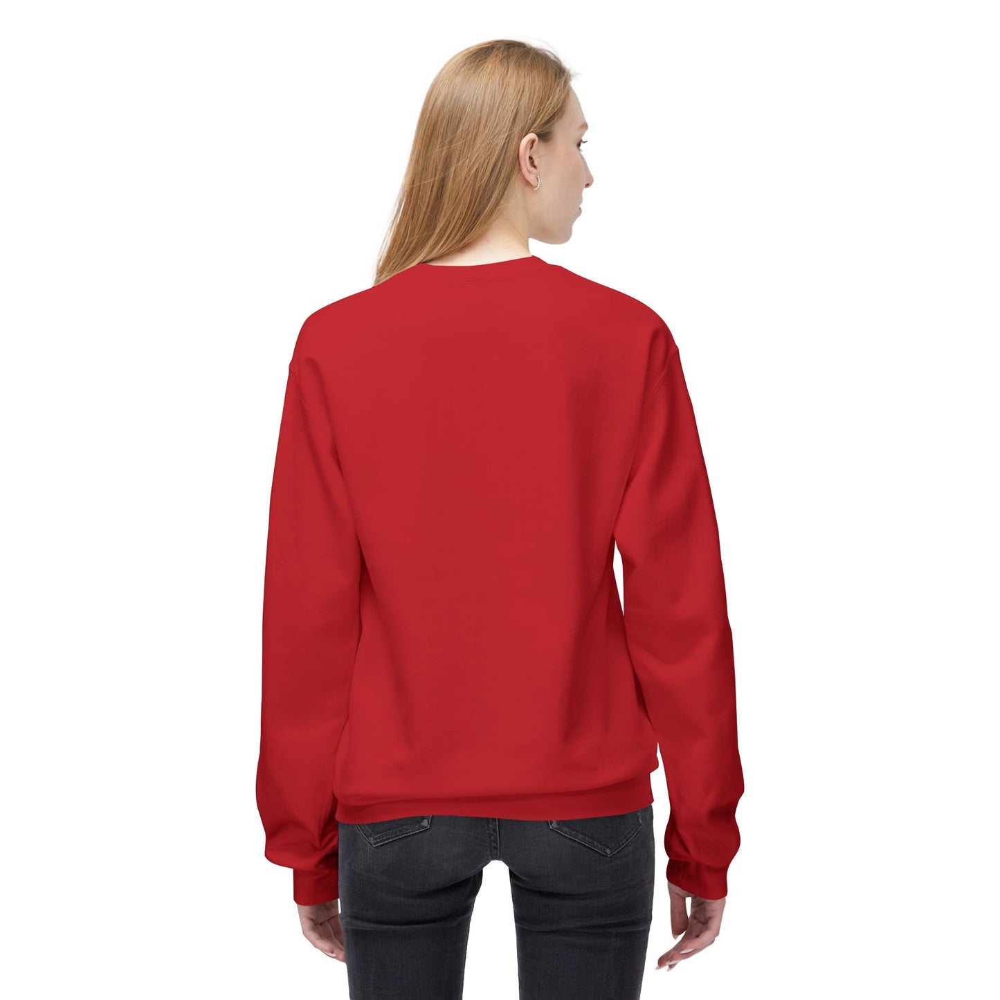 Be The Light Unisex Midweight Softstyle Fleece Crewneck Sweatshirt