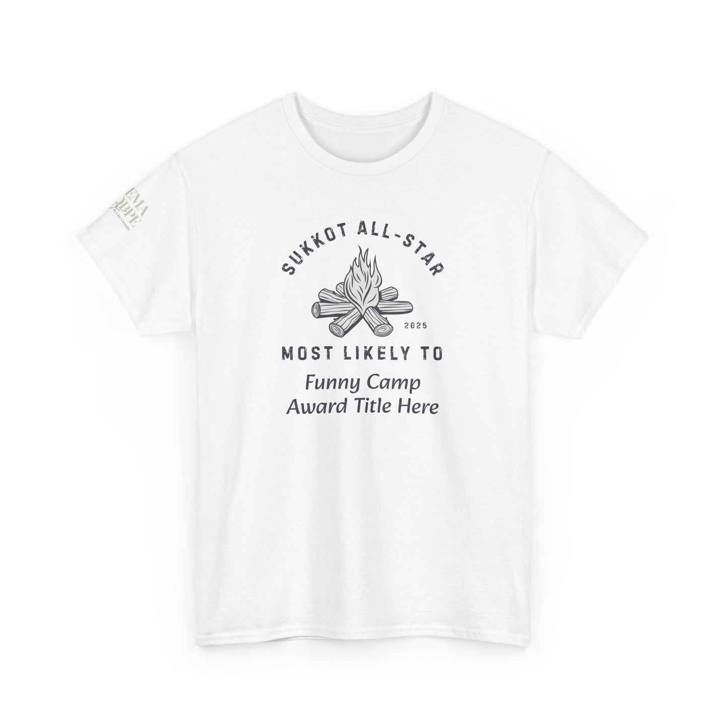 T-Shirt Sukkot All-Star Camp Award Shirt Gift