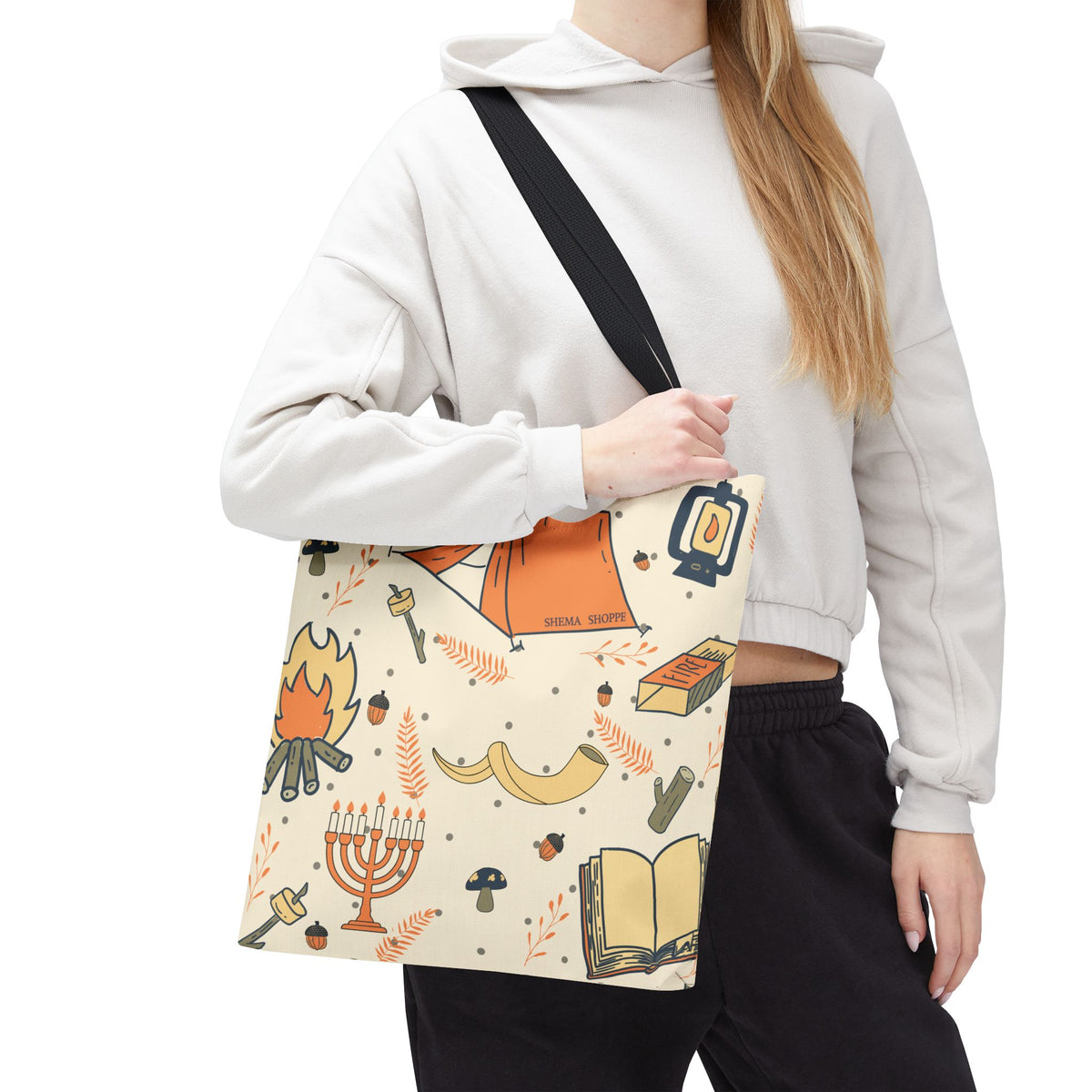 Sukkot Tents Tote Bag (AOP)