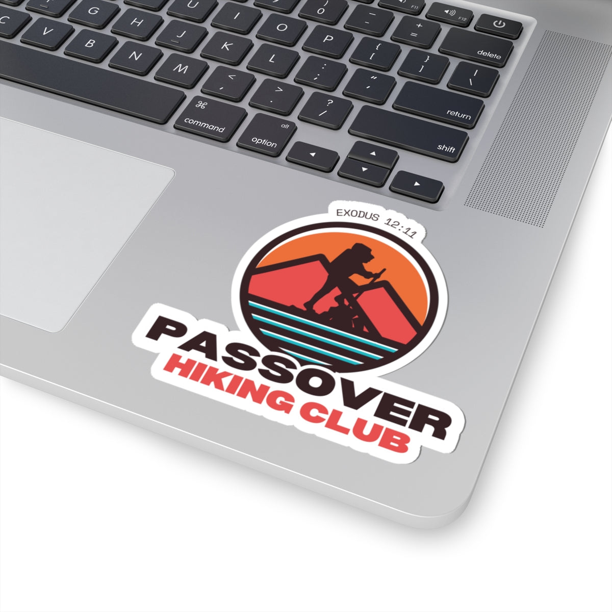 Passover Hiking Club Kiss-Cut Stickers