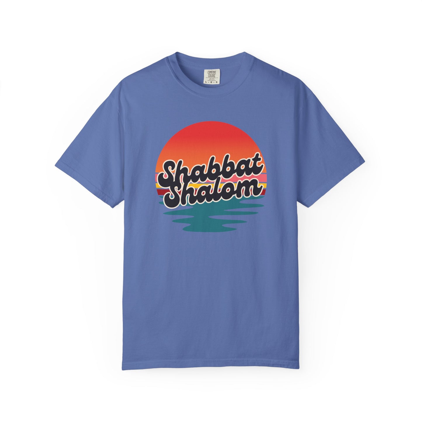Sunset Shabbat Shalom T-shirt