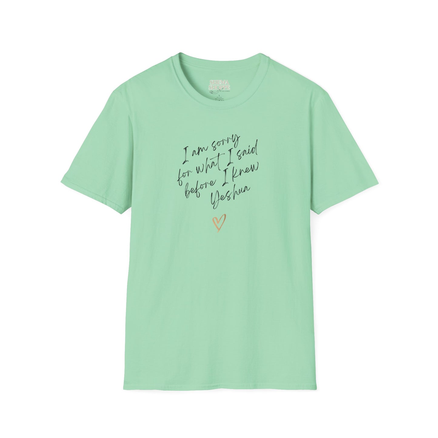 I'm sorry (Yeshua) Unisex Softstyle T-Shirt