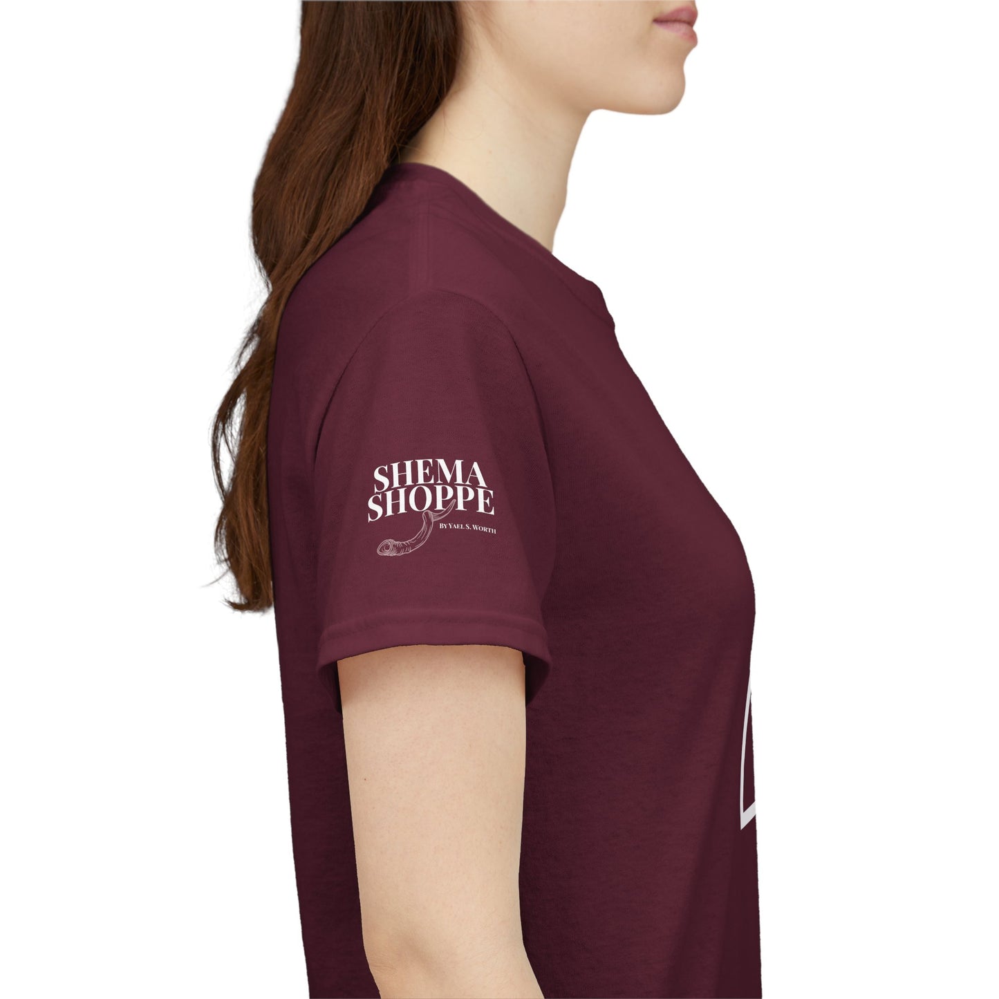 "Not Today Ha-satan" Cotton Tee Minimal Script Graphic Tee