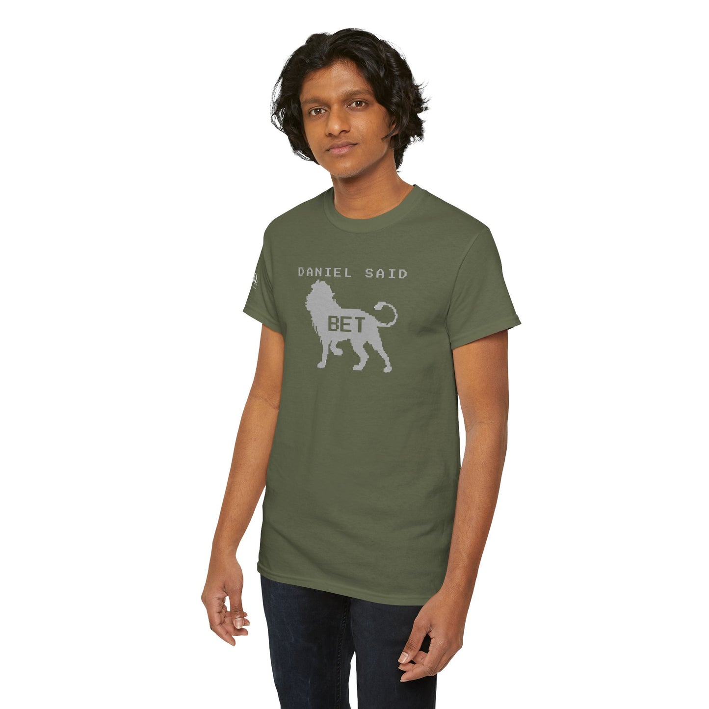 'Daniel Said Bet' Graphic Lion Tee Hebrew Hahas