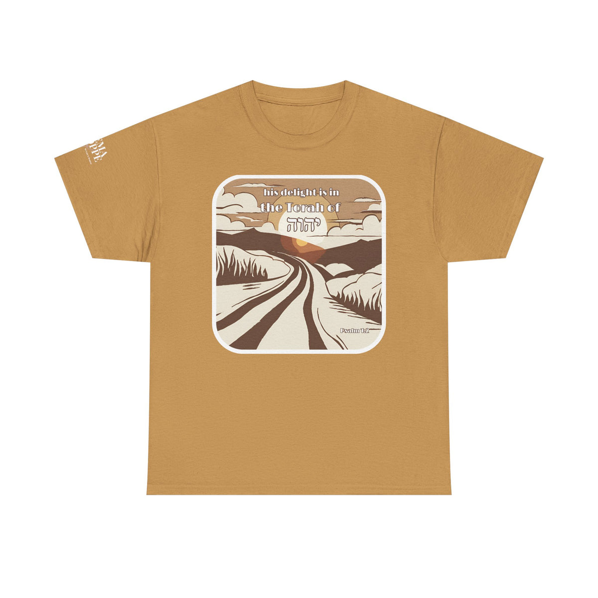 His Delight Vintage Narrow Path Shirt Psalm 1:2