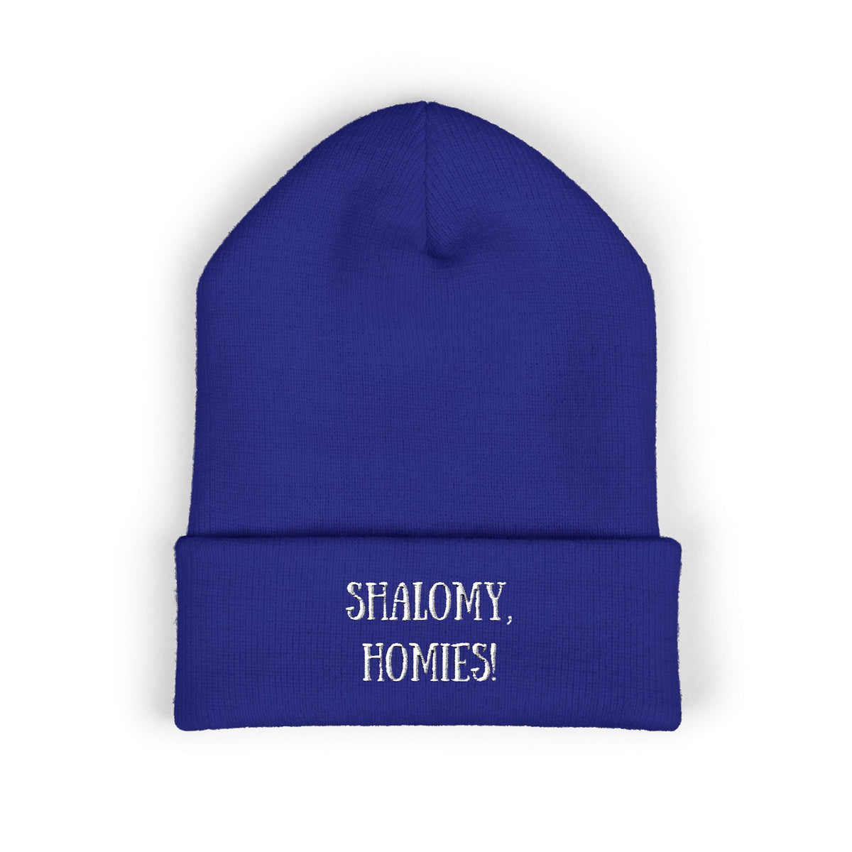 Shalomy, Homies! (Canadian Shipping) Embroidered Cuffed Beanie