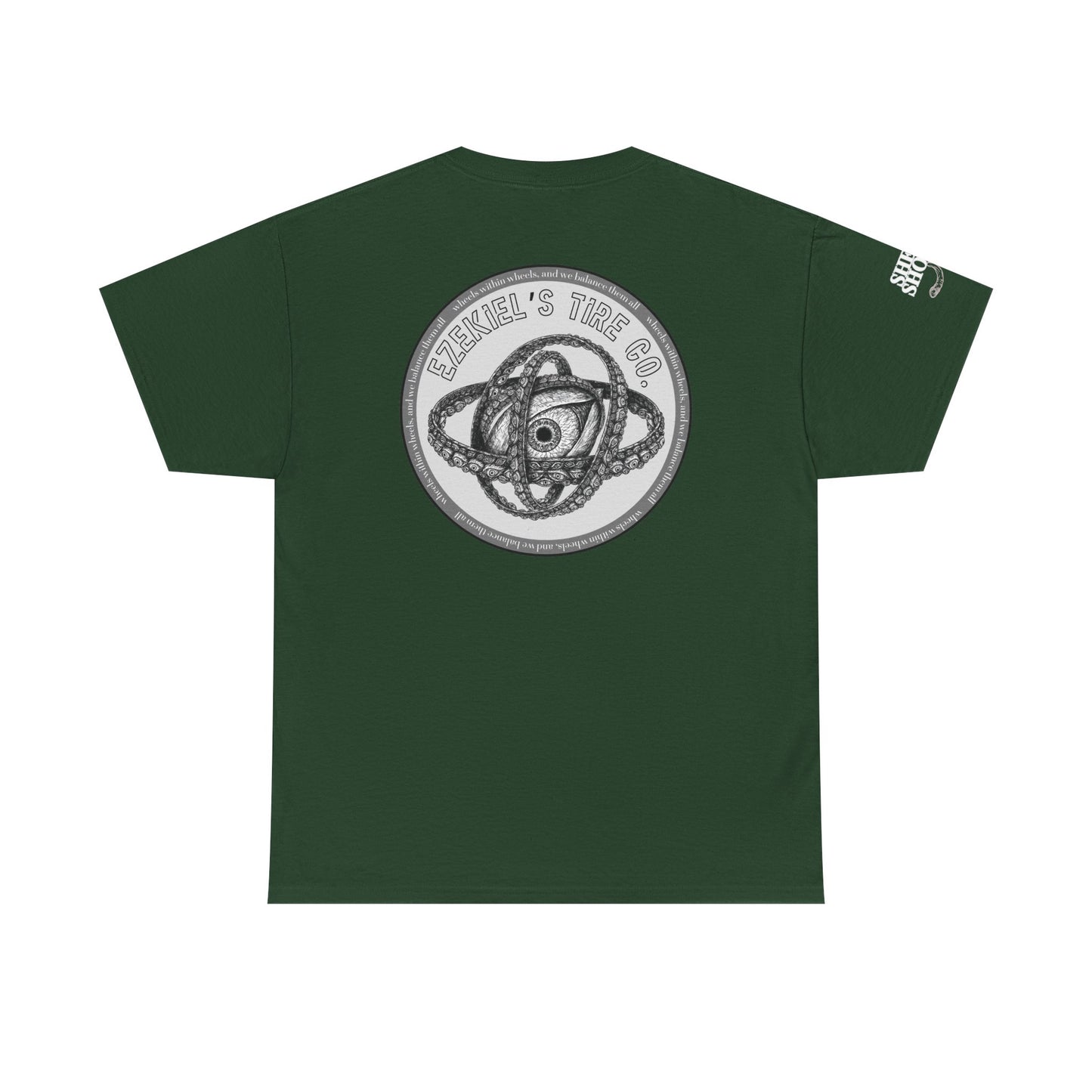 Ezekiel's Tire Company Shirt - Funny Biblical Unisex Cotton Tee