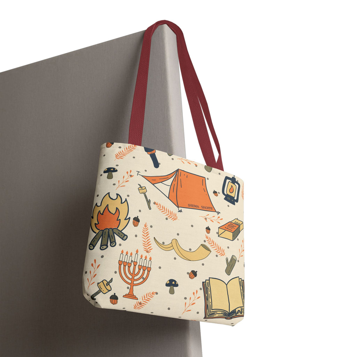 Sukkot Tents Tote Bag (AOP)