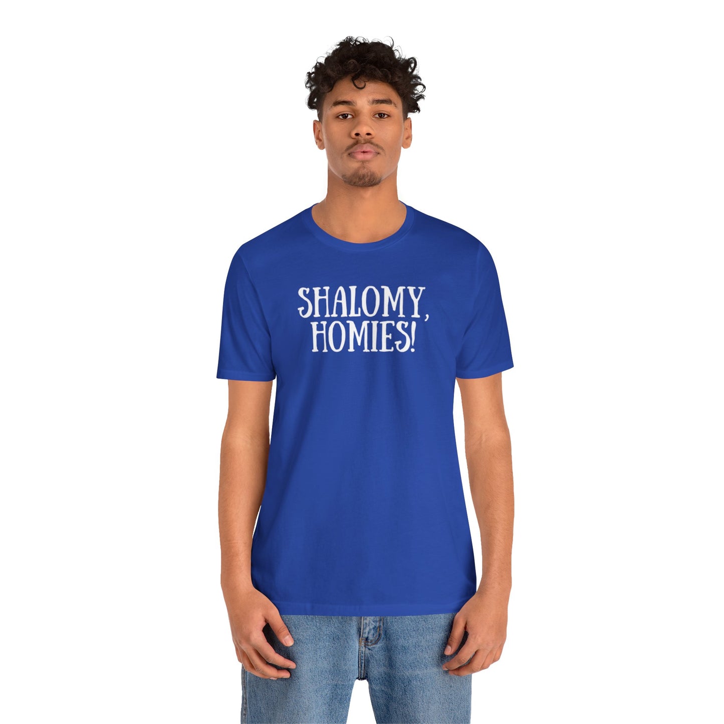 Shalomy Homies Tee - Funny Torah Obervant Greeting T-Shirt (Canada)