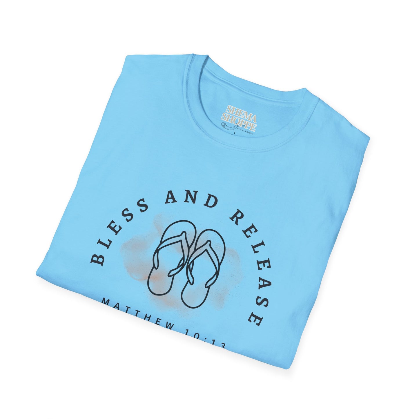 Bless and Release Matthew 10:13 Cotton Shirt