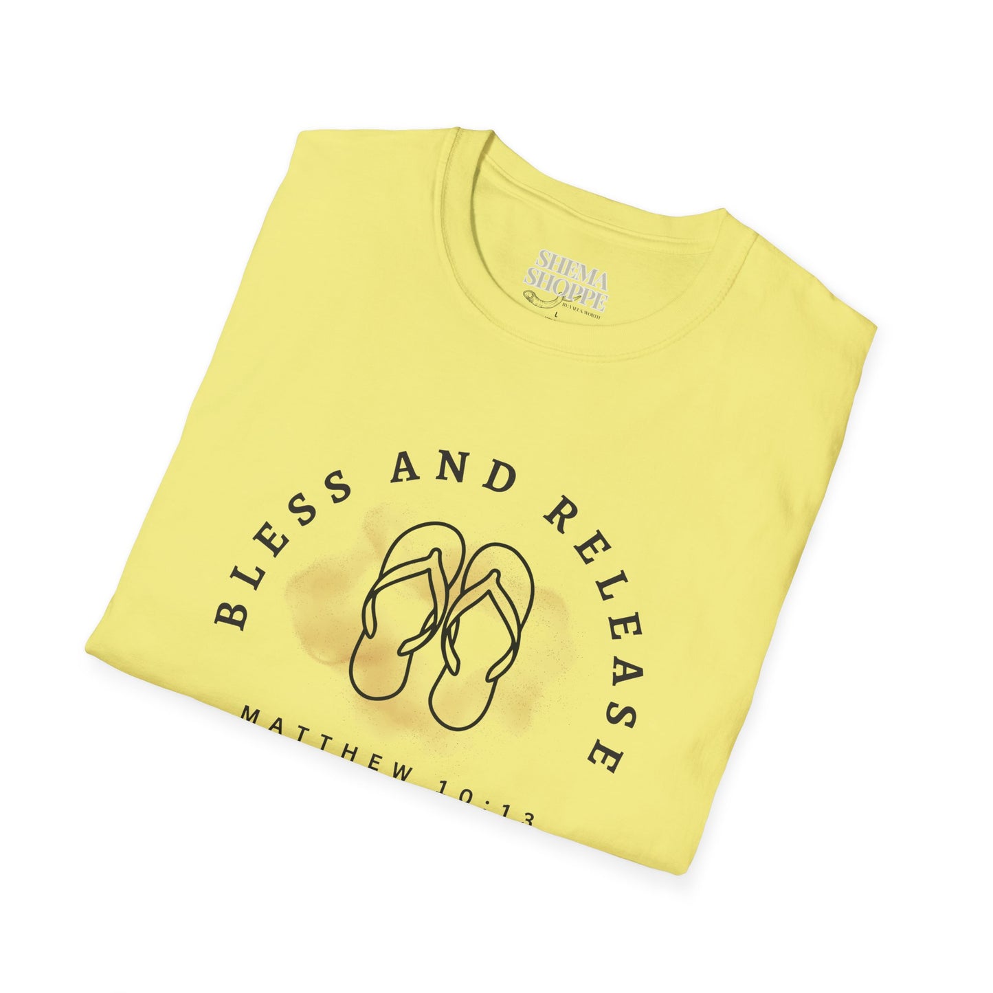Bless and Release Matthew 10:13 Cotton Shirt