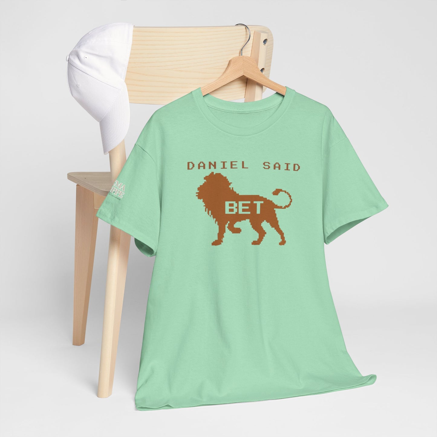 'Daniel Said Bet' Graphic Lion Tee Hebrew Hahas