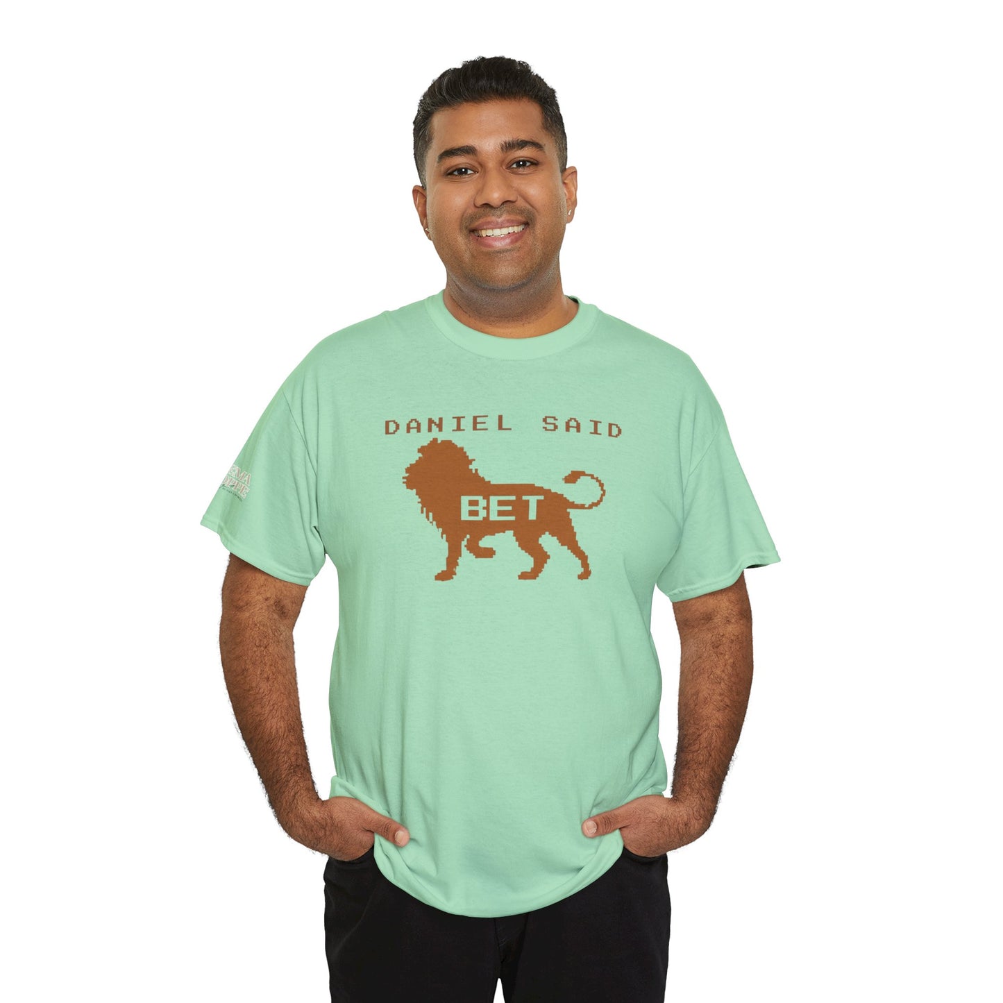 'Daniel Said Bet' Graphic Lion Tee Hebrew Hahas