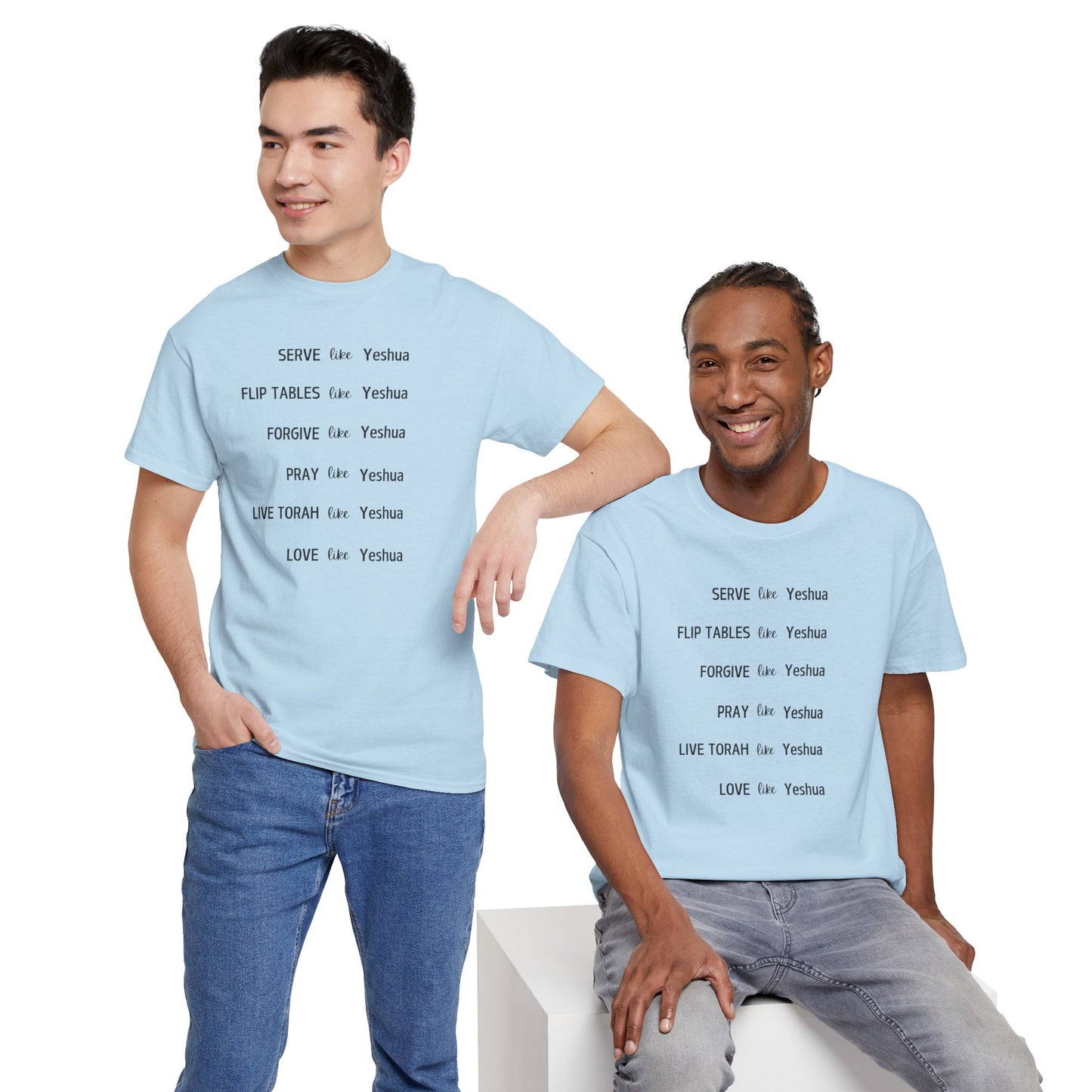 Inspired by Yeshua - Unisex Heavy Cotton Tee