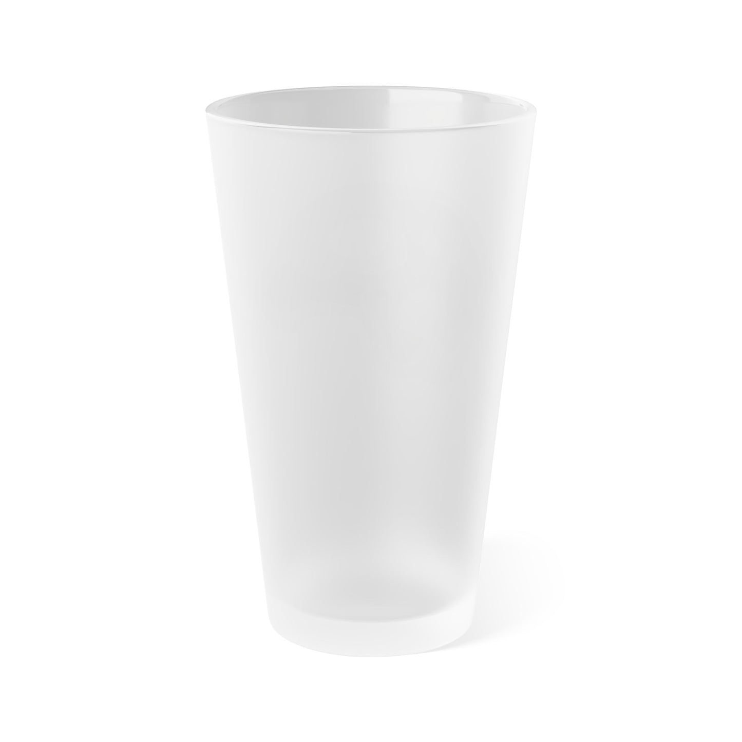 Frosted Pint Glass- Rejoice Deuteronomy 14:26