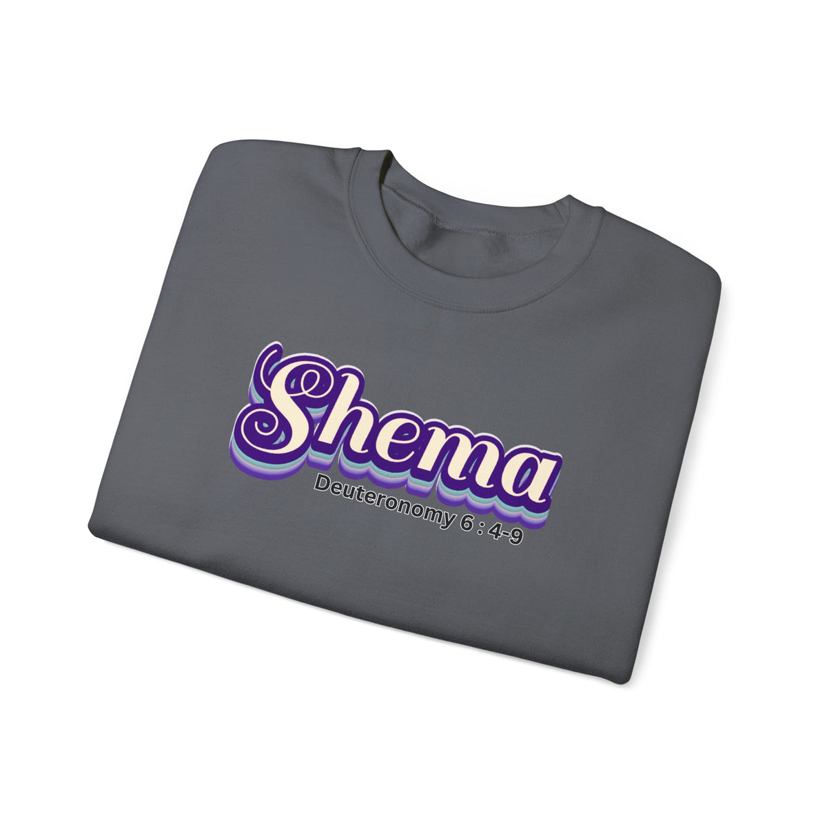 Retro Shema Unisex Heavy Blend™ Crewneck Sweatshirt