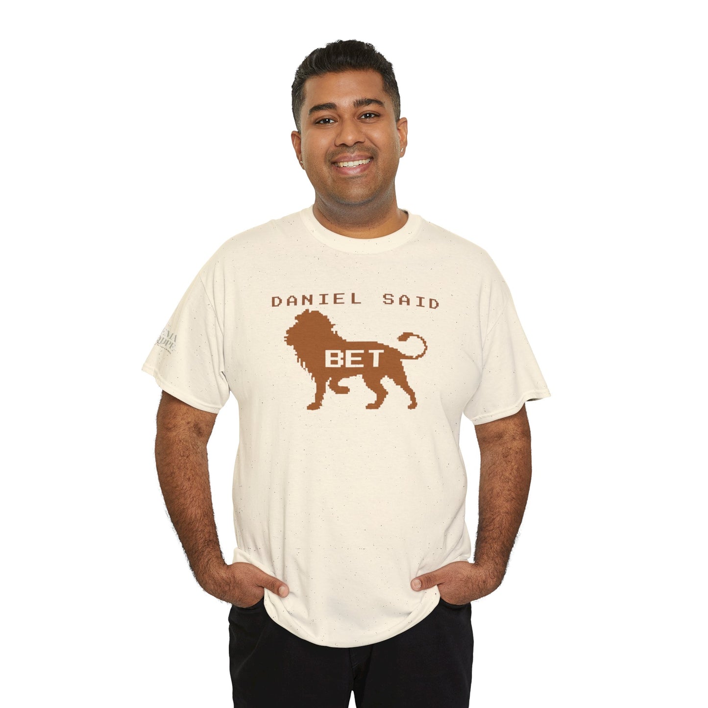 'Daniel Said Bet' Graphic Lion Tee Hebrew Hahas
