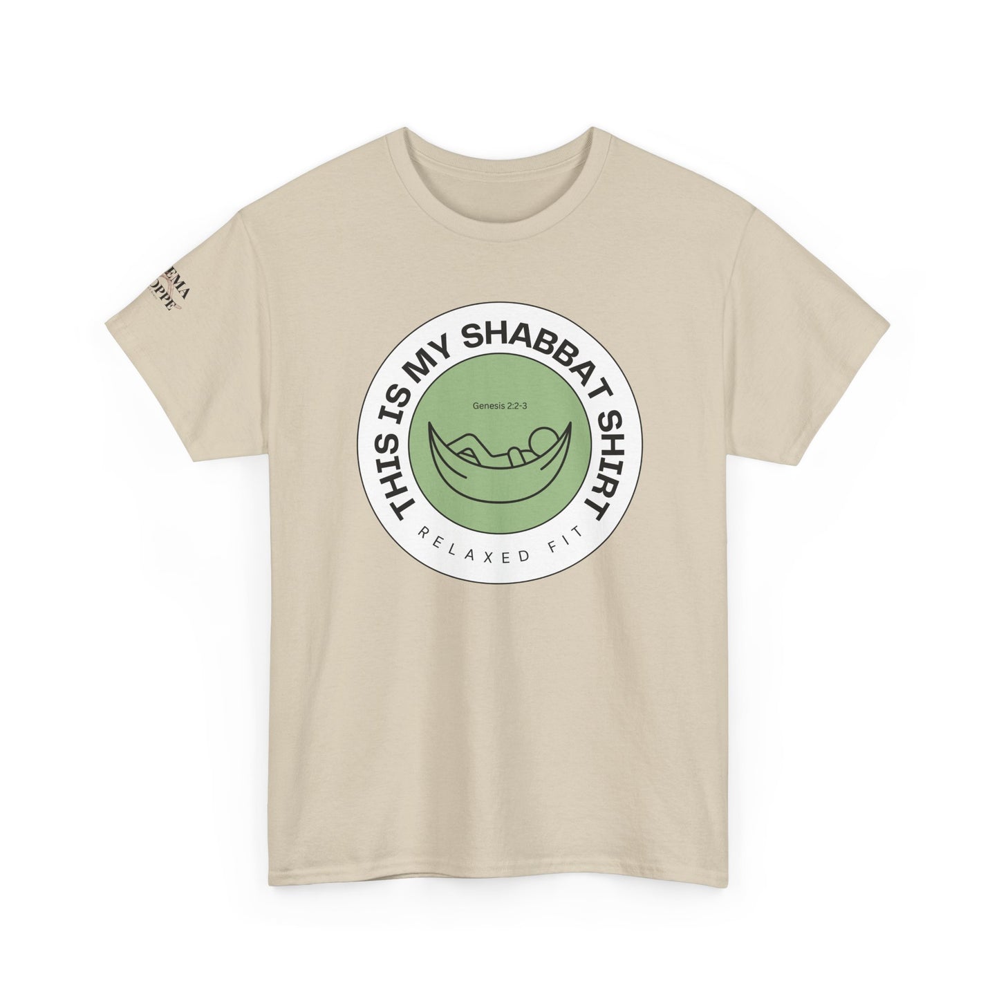 This Is My Shabbat Shirt — Chilling Out Is a Commandment Hammock Sabbath Cotton Tee