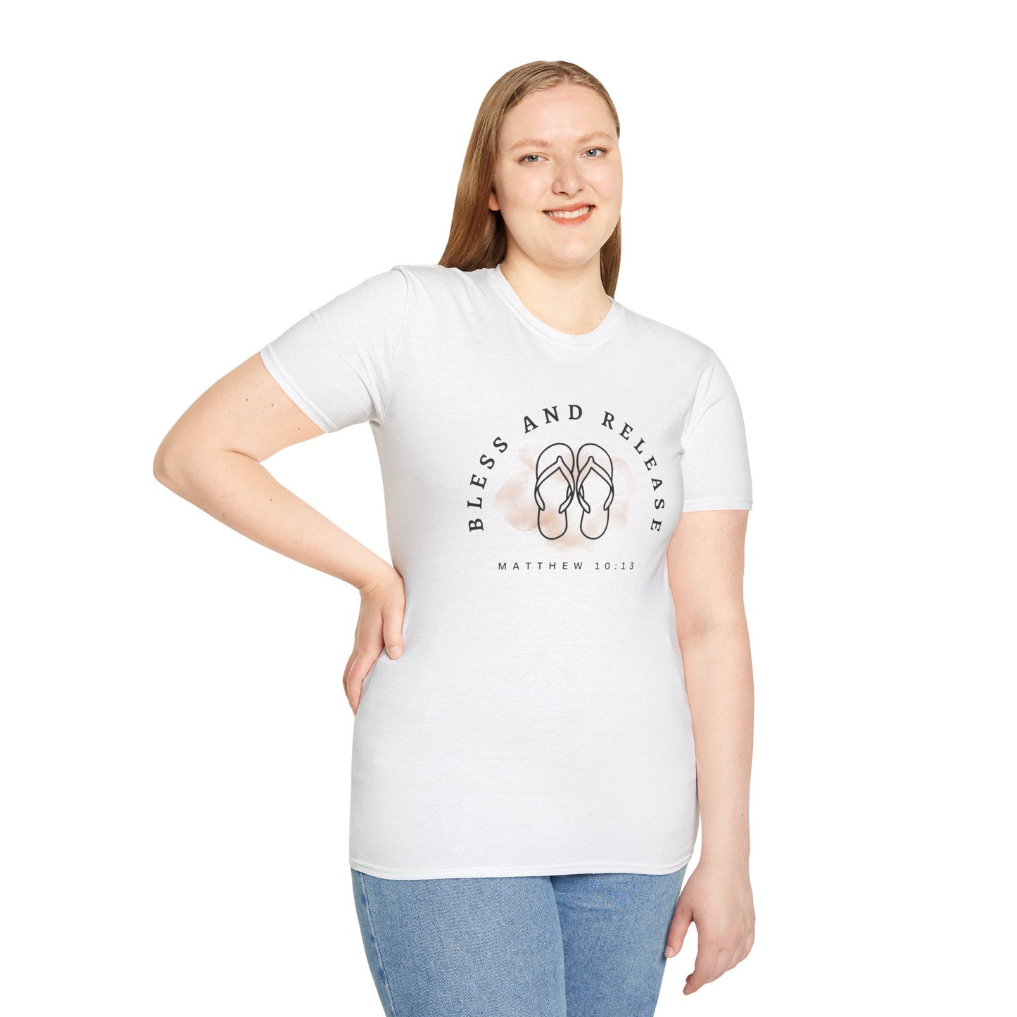 Bless and Release Matthew 10:13 Cotton Shirt