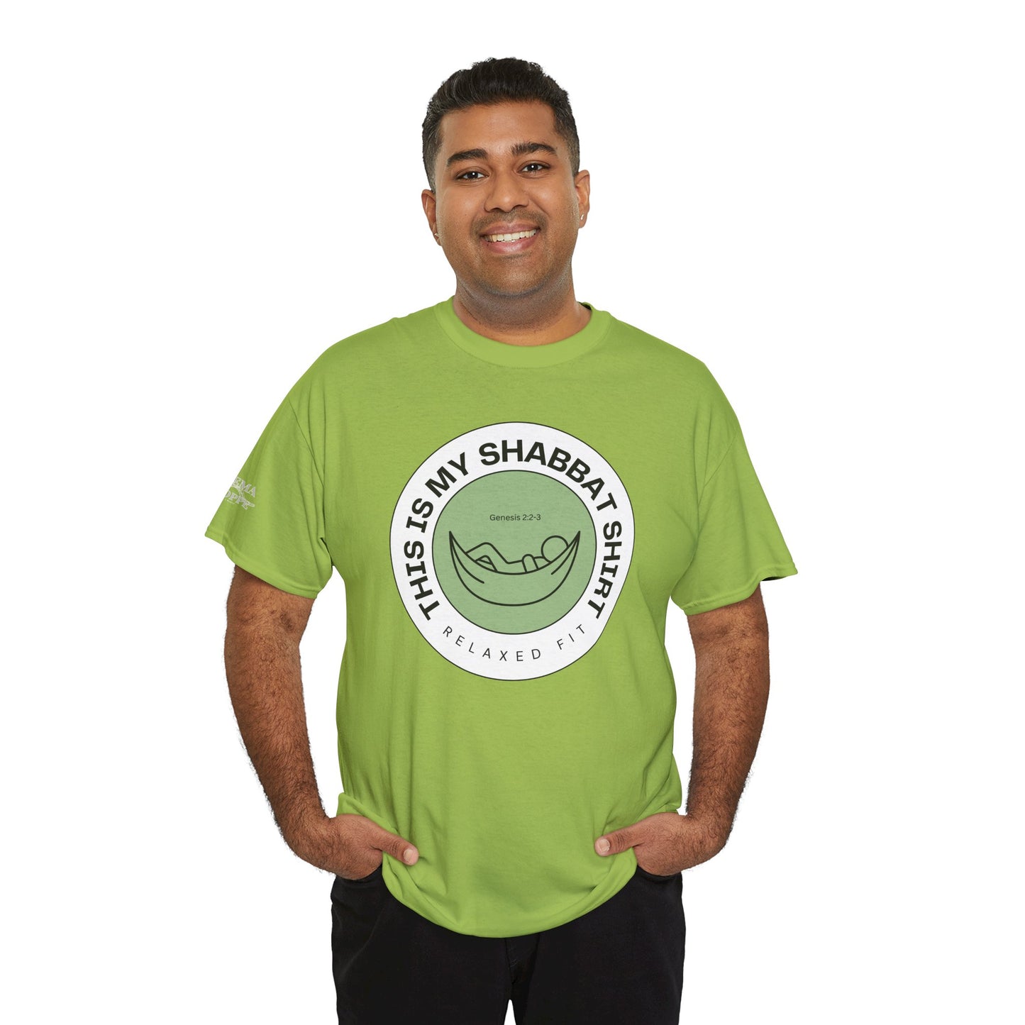 This Is My Shabbat Shirt — Chilling Out Is a Commandment Hammock Sabbath Cotton Tee