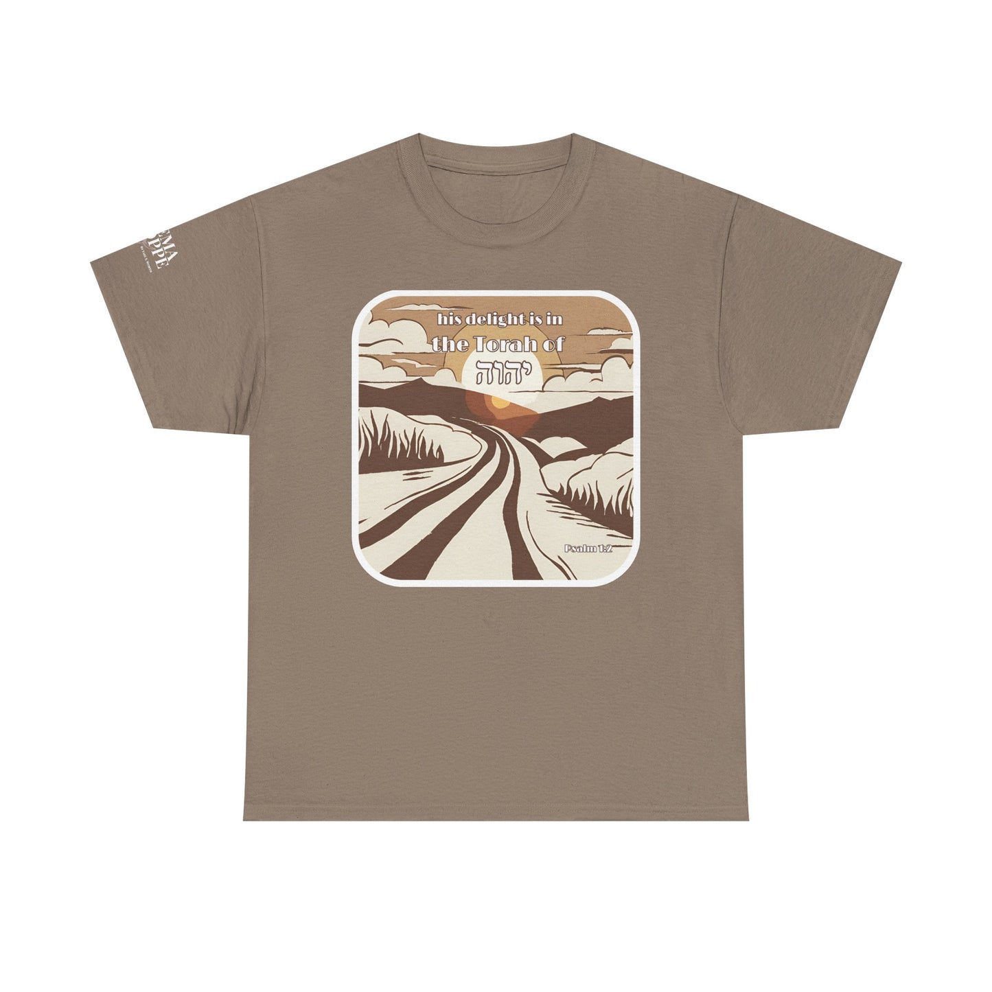 His Delight Vintage Narrow Path Shirt Psalm 1:2