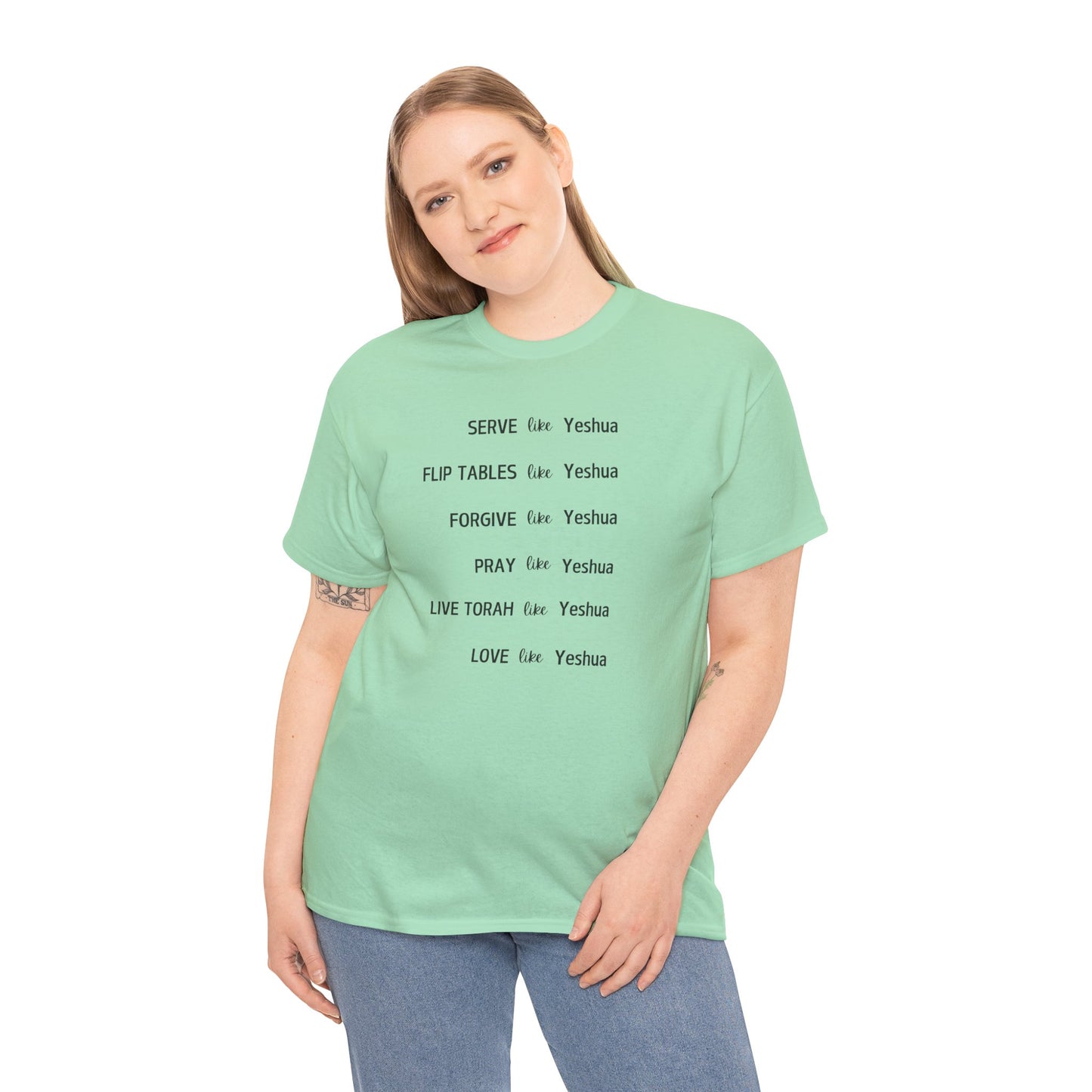 Inspired by Yeshua - Unisex Heavy Cotton Tee