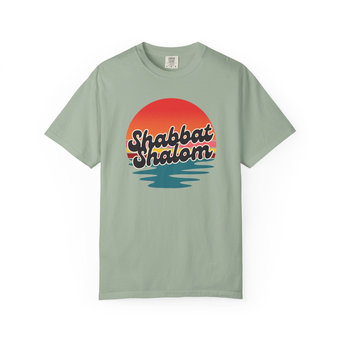 Sunset Shabbat Shalom T-shirt